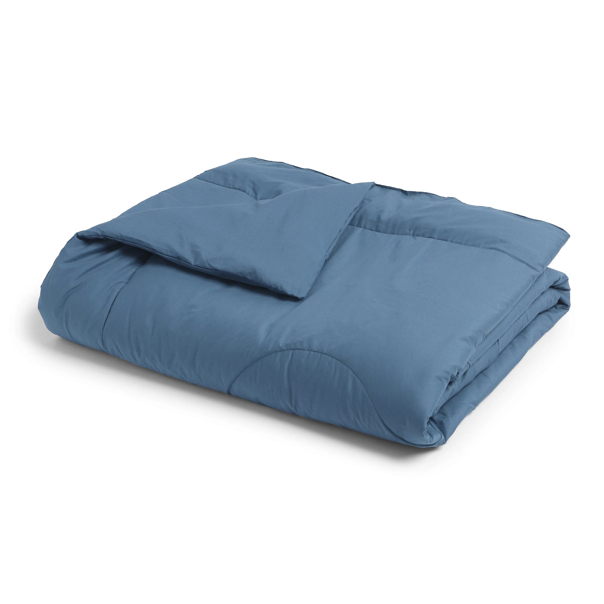 Paleto | Everyday Hues Cotton Solid Dyed 120GSM Comforter-Mineral Mineral / Single