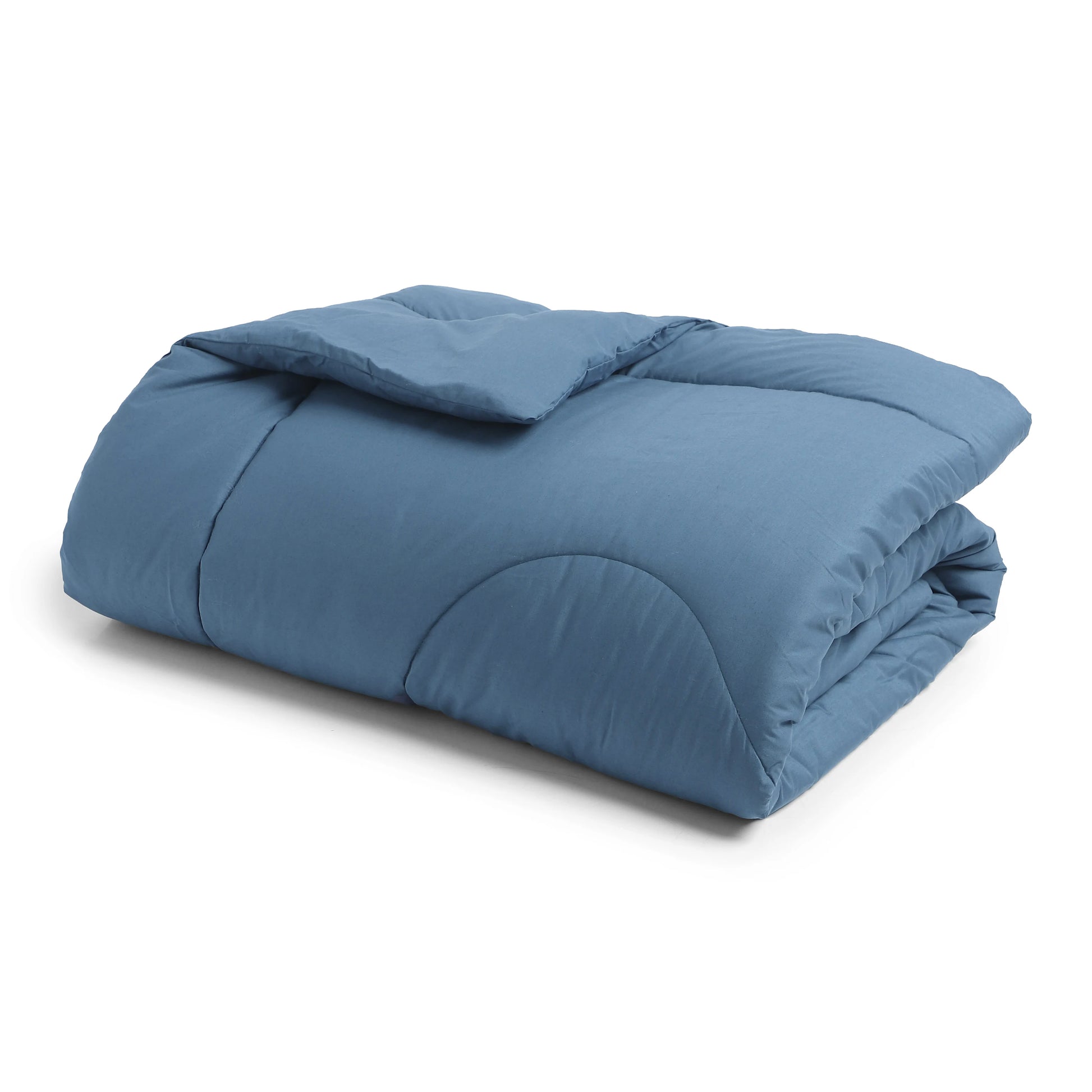 Paleto | Everyday Hues Cotton Solid Dyed 240GSM Comforter for Extra Warmth-Mineral Mineral / Double