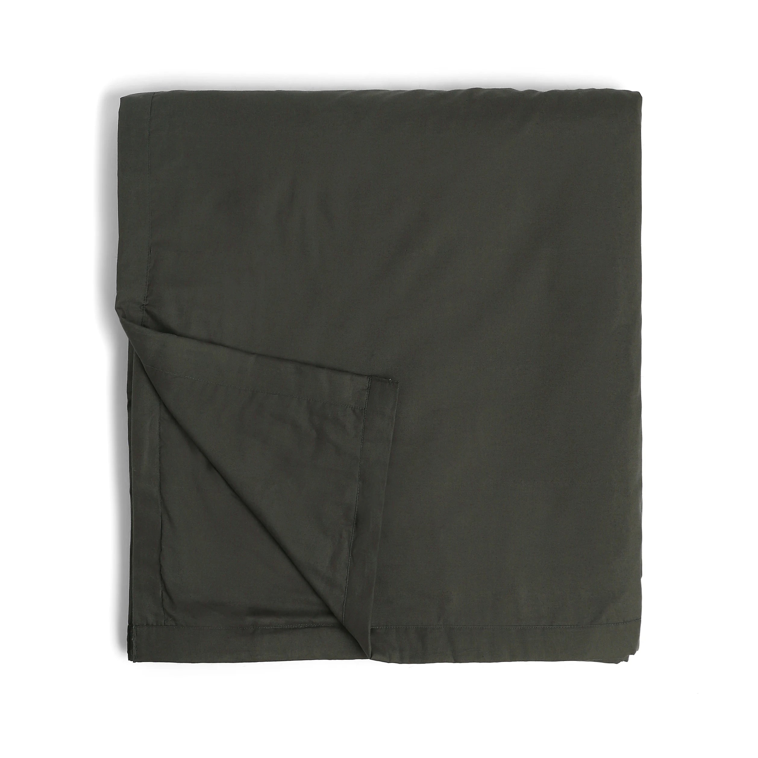 Paleto | Everyday Hues Cotton Solid Dyed Dohar with Super Soft Flannel Layering-Dark Grey Dark Grey / Single
