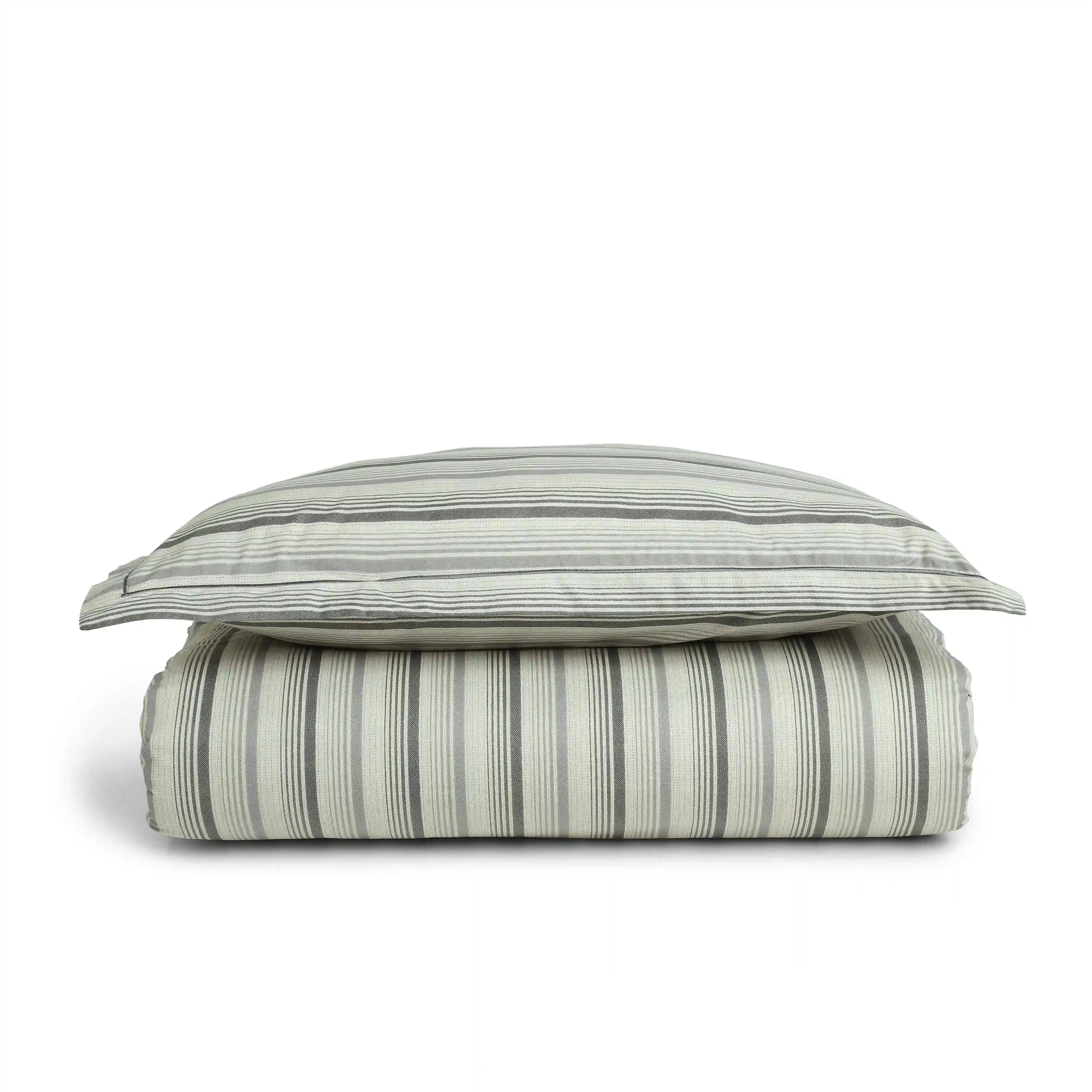 Threadscapes Printed Bedsheet Set-Black & White Black & White / Single