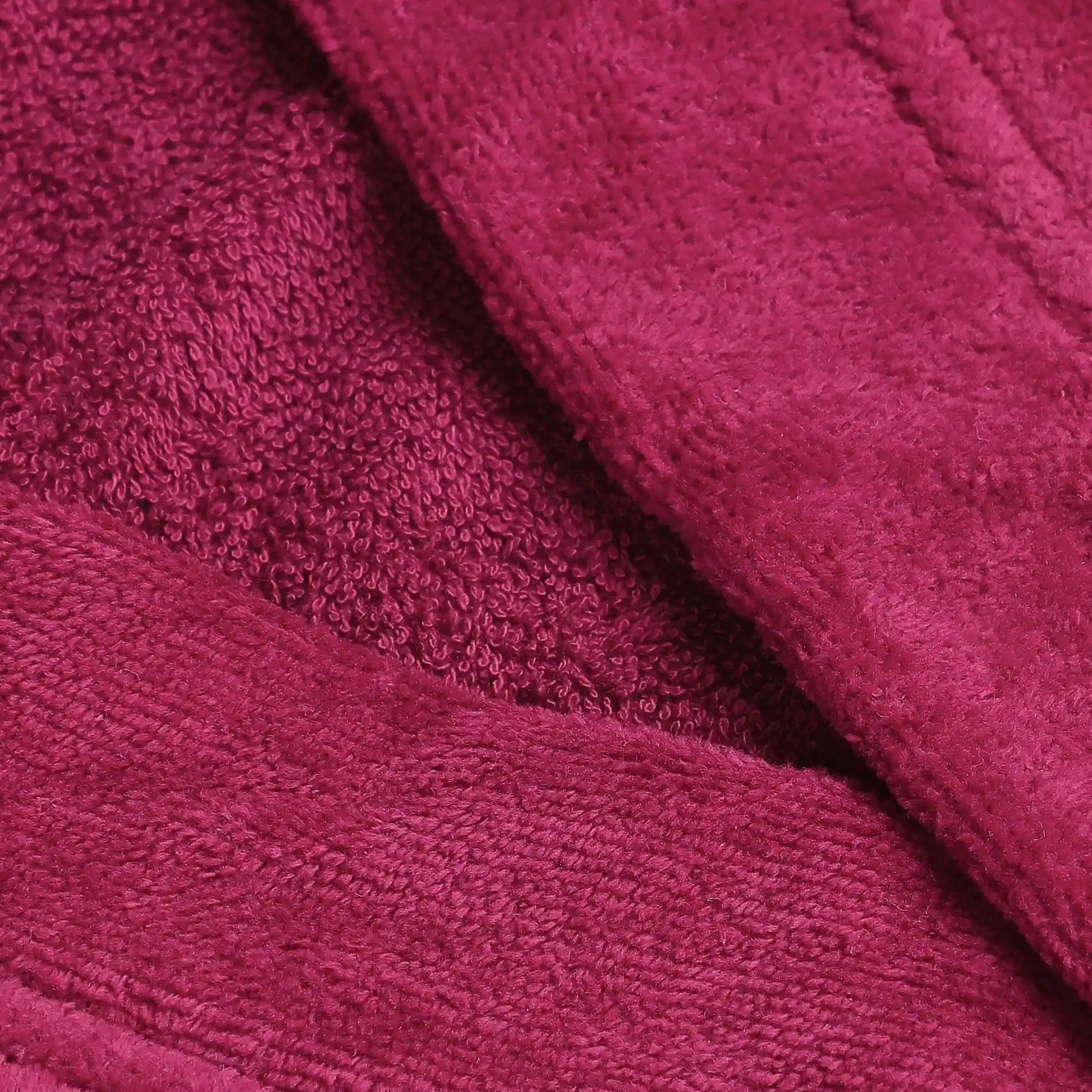 Paleto | Everyday Essentials Cozy Fit Absorbent Cotton Bathrobe Maroon / Medium