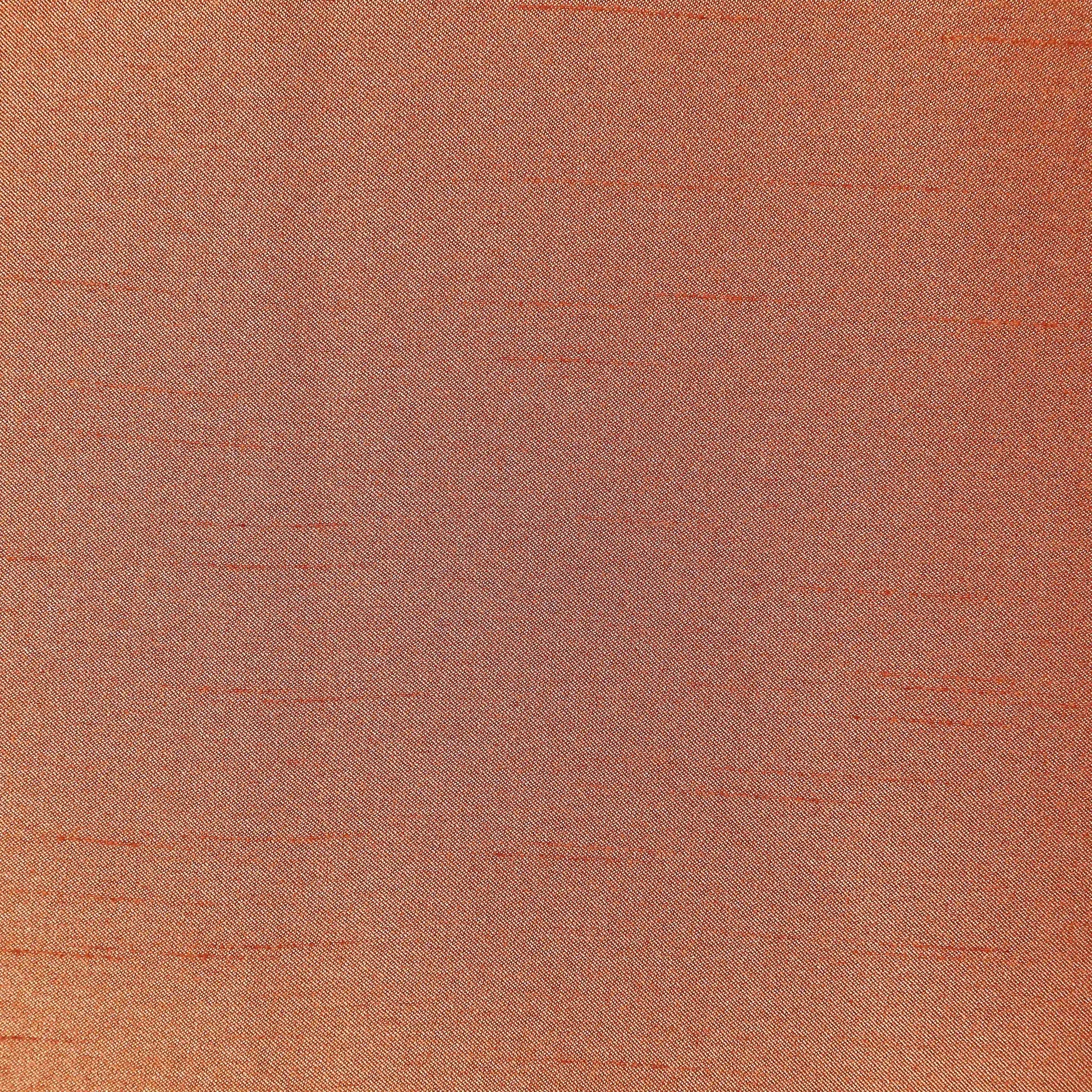 Paleto Set Of 2 Solid Readymade Curtains | Pure Hues Autumn Roast / Door (4.25ft X 7.22ft)