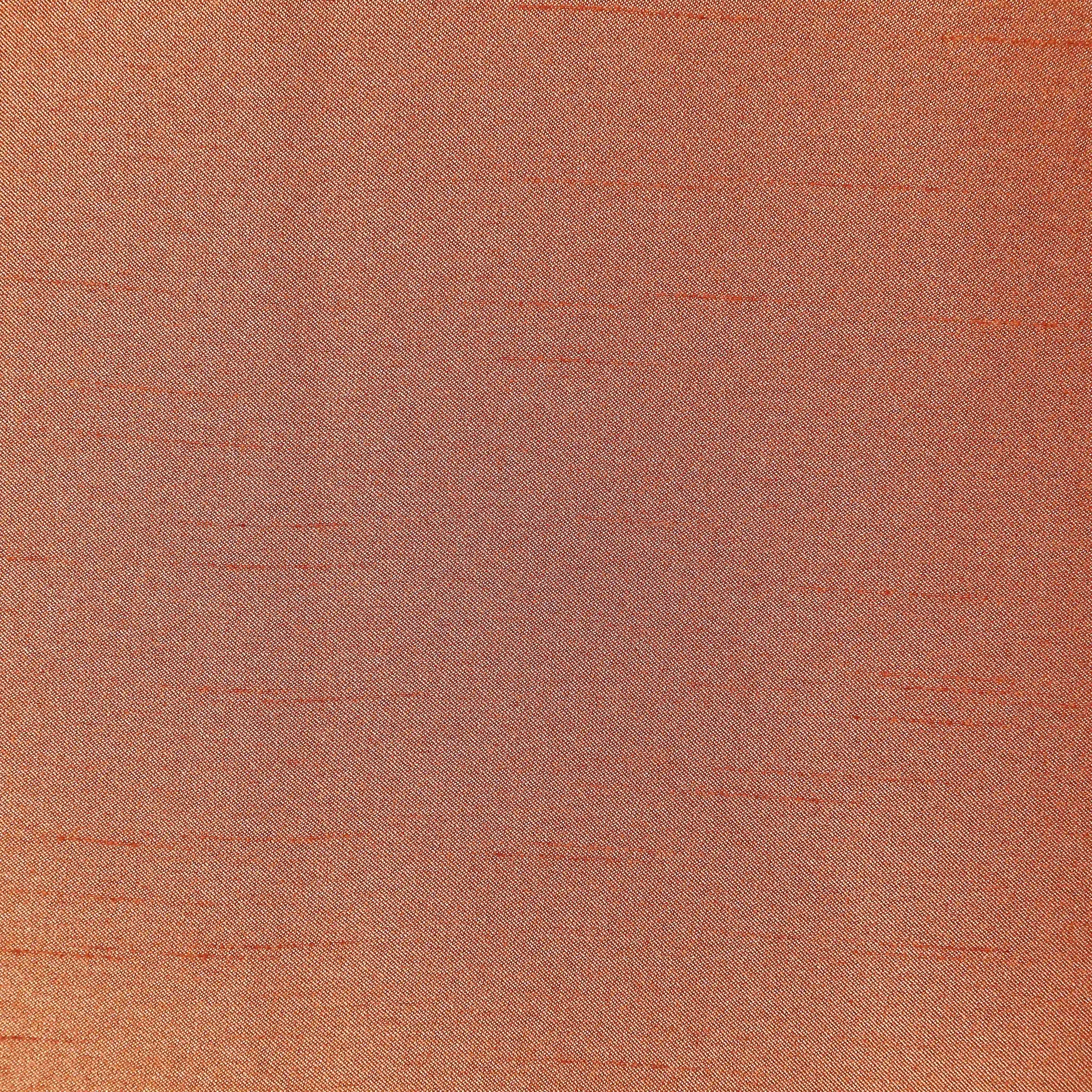Paleto Set Of 2 Solid Readymade Curtains | Pure Hues Autumn Roast / Door (4.25ft X 7.22ft)