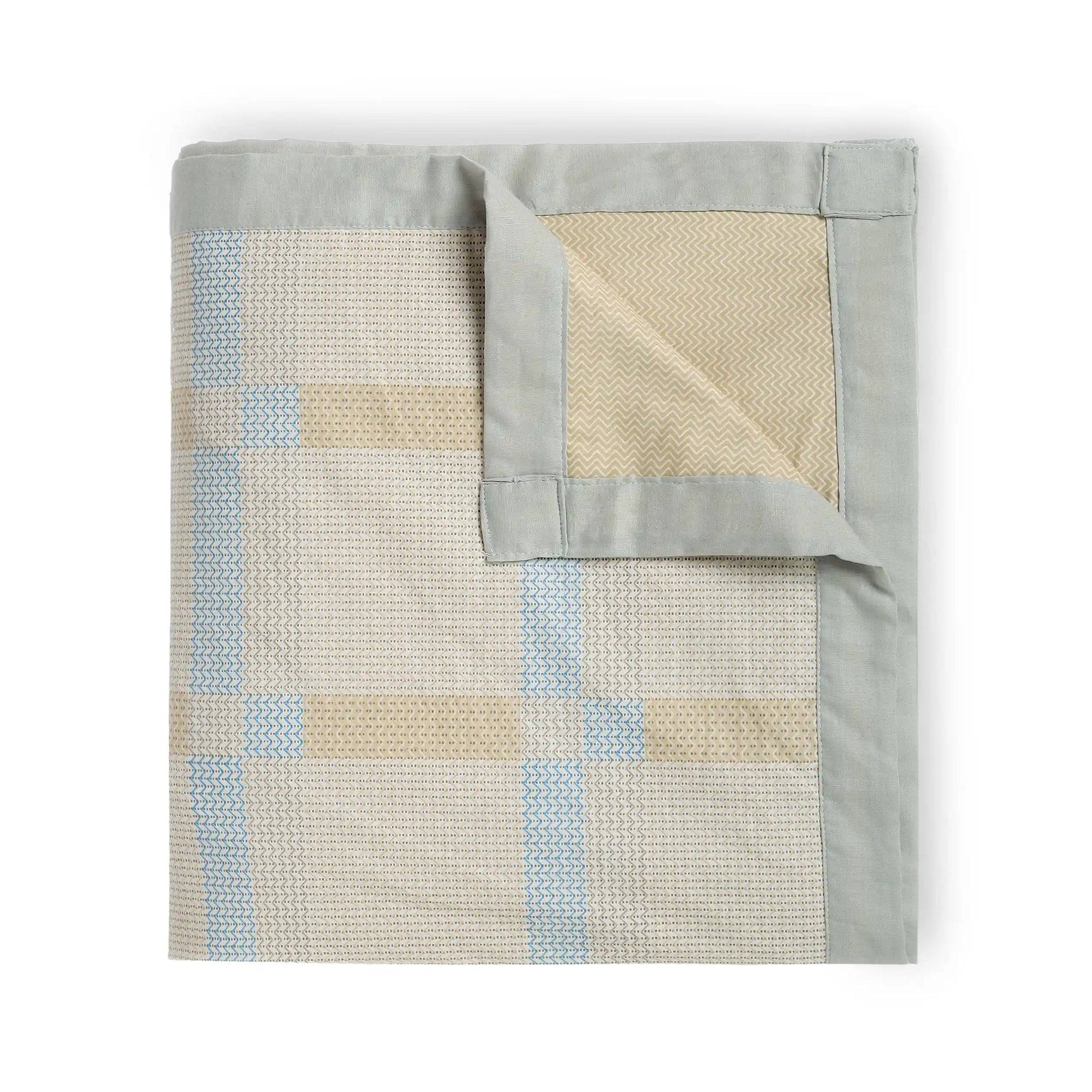 Threadscapes Printed Dohar-Sand Sand / Double