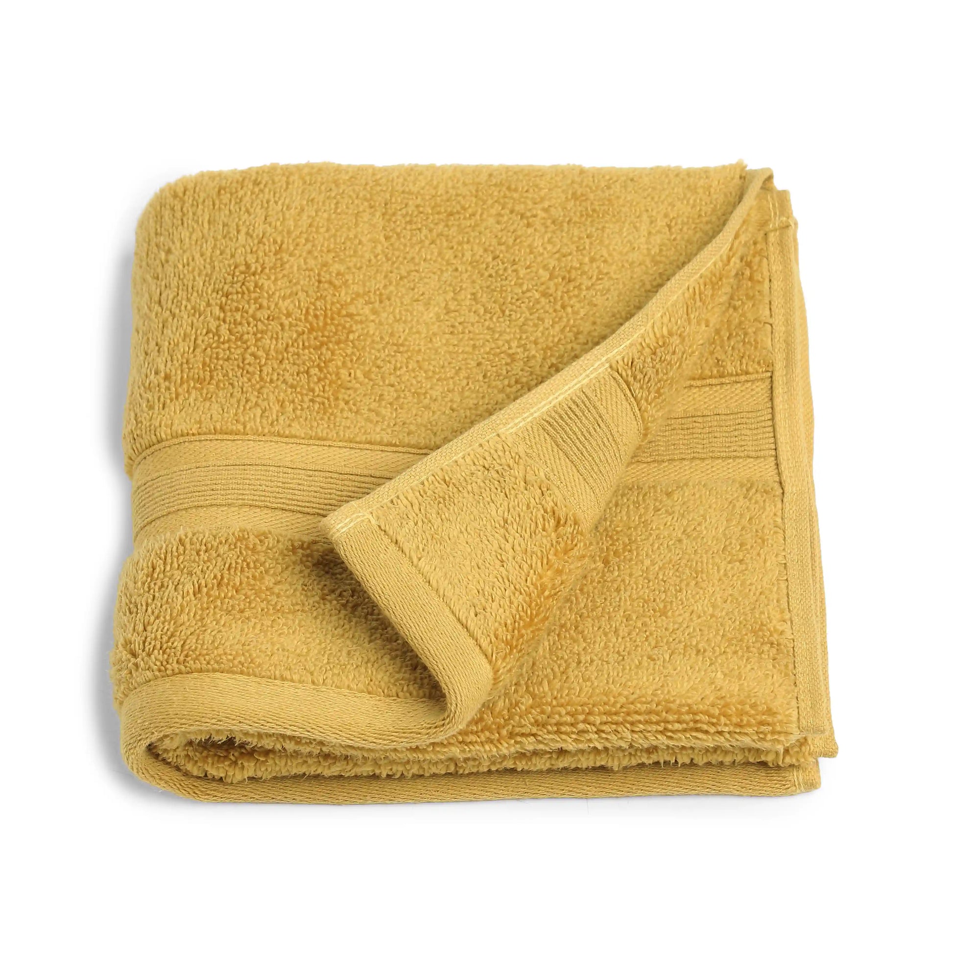 Pelushe Zero Twist 100% Cotton Hand Towel Sunlit Honey / Hand Towel (40cm x 60cm)
