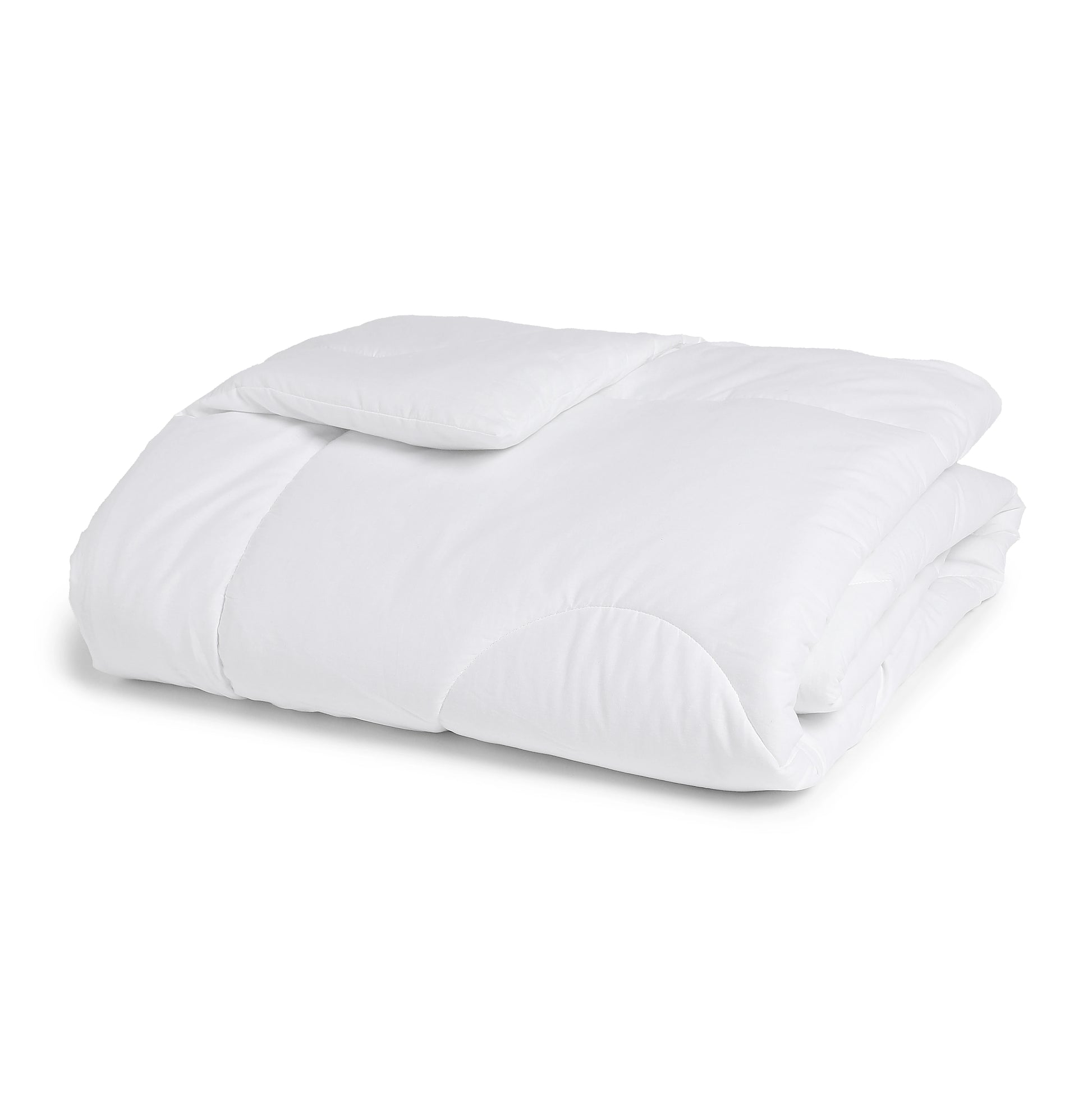 Paleto | Everyday Hues Cotton Solid Dyed 240GSM Comforter for Extra Warmth-White White / Double