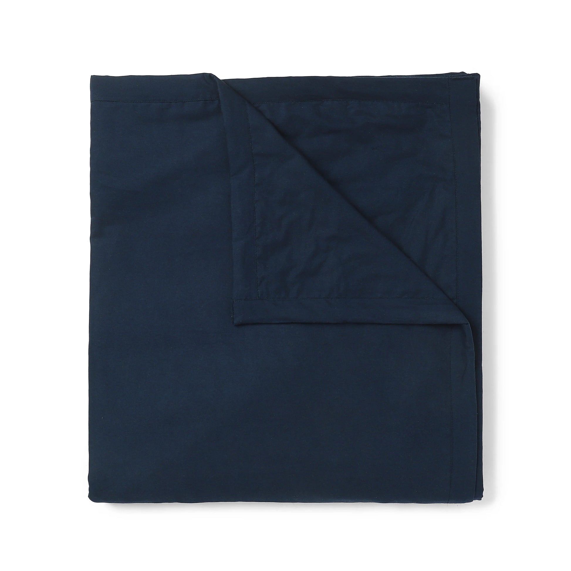 Paleto | Everyday Hues Cotton Solid Dyed Dohar with Super Soft Flannel Layering-Navy Navy / Single