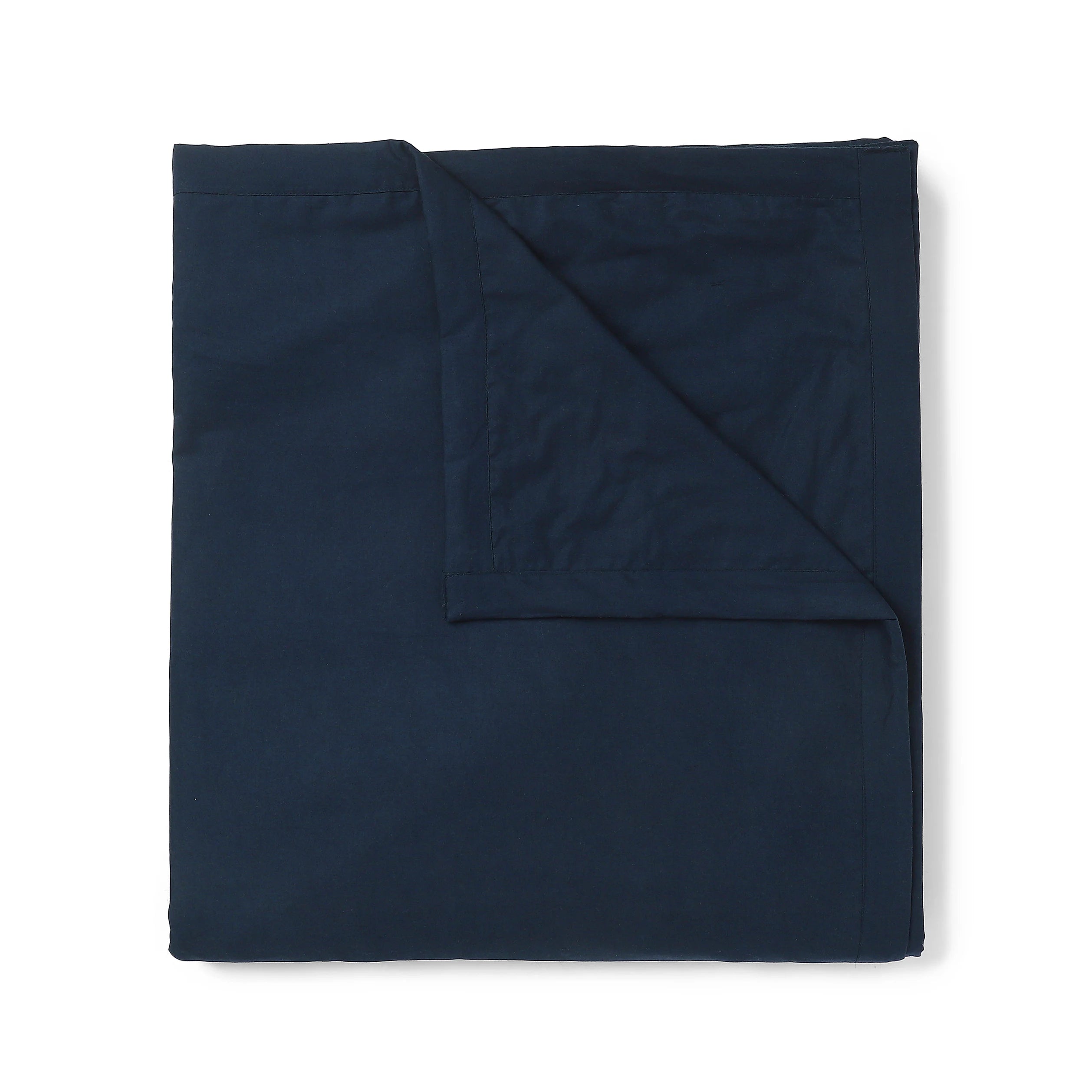 Paleto | Everyday Hues Cotton Solid Dyed Dohar with Super Soft Flannel Layering-Navy Navy / Single