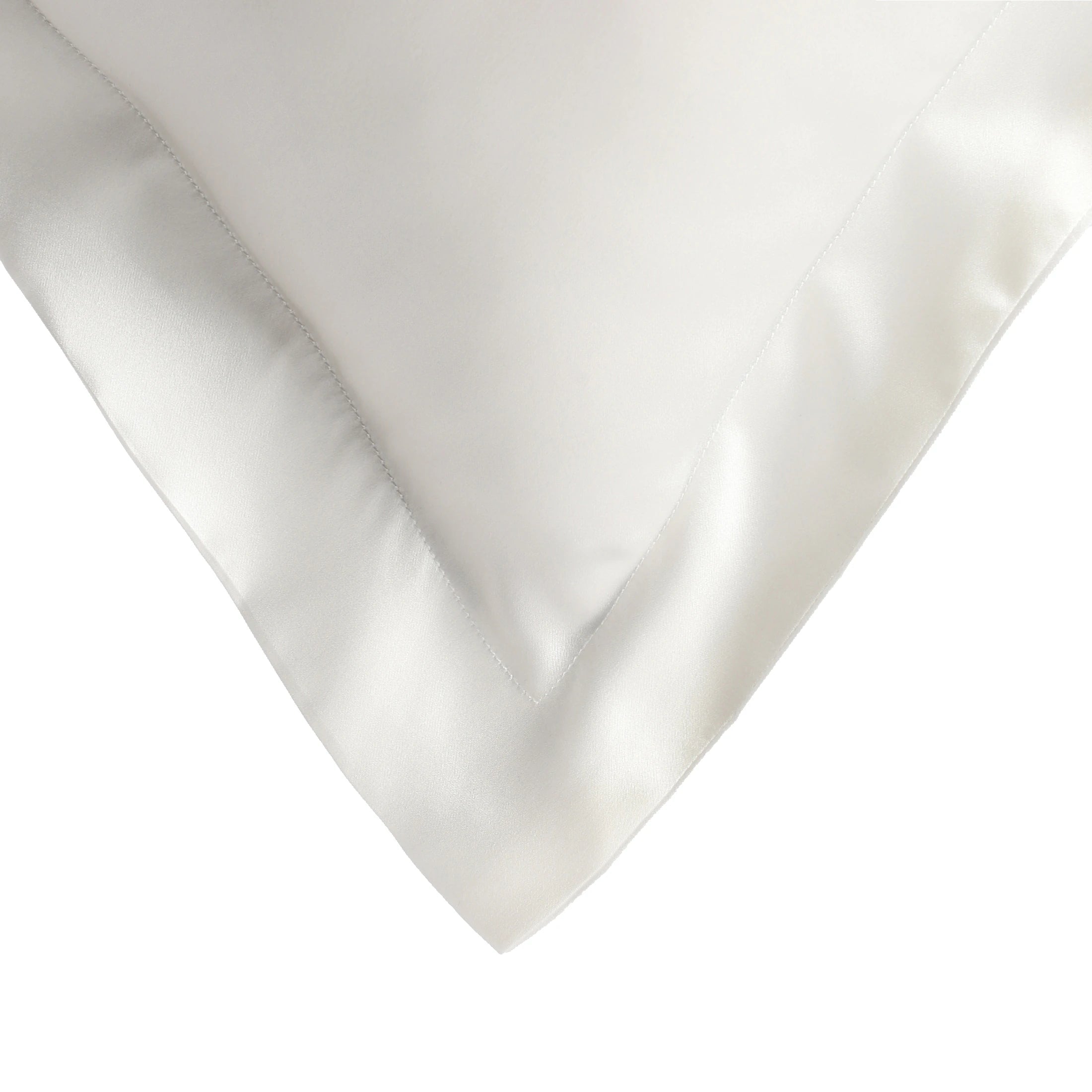 Lisseto 100% Mulberry Silk Pillow Cover Ivory