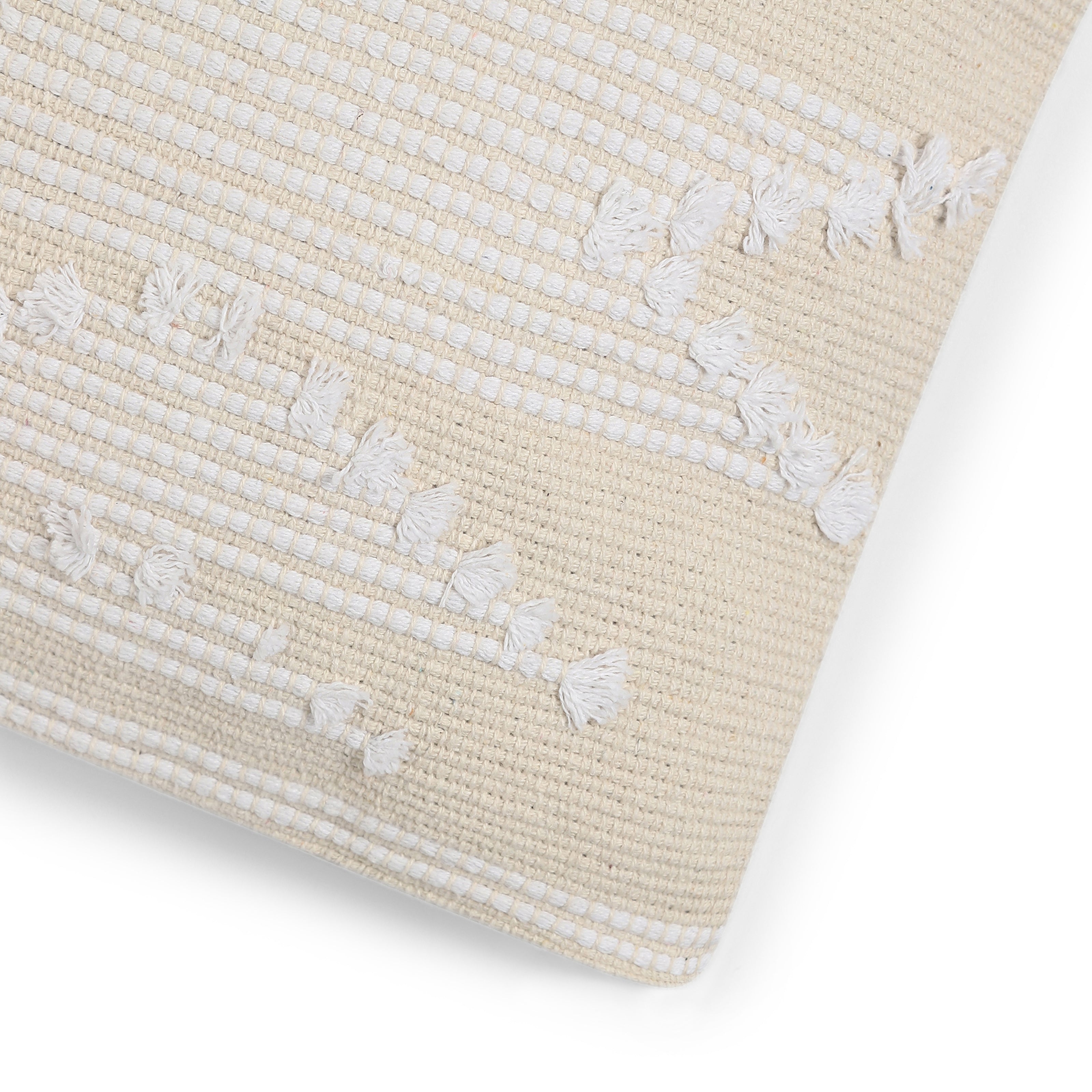 Espricia 100% Cotton Cushion Cover | Light Beige