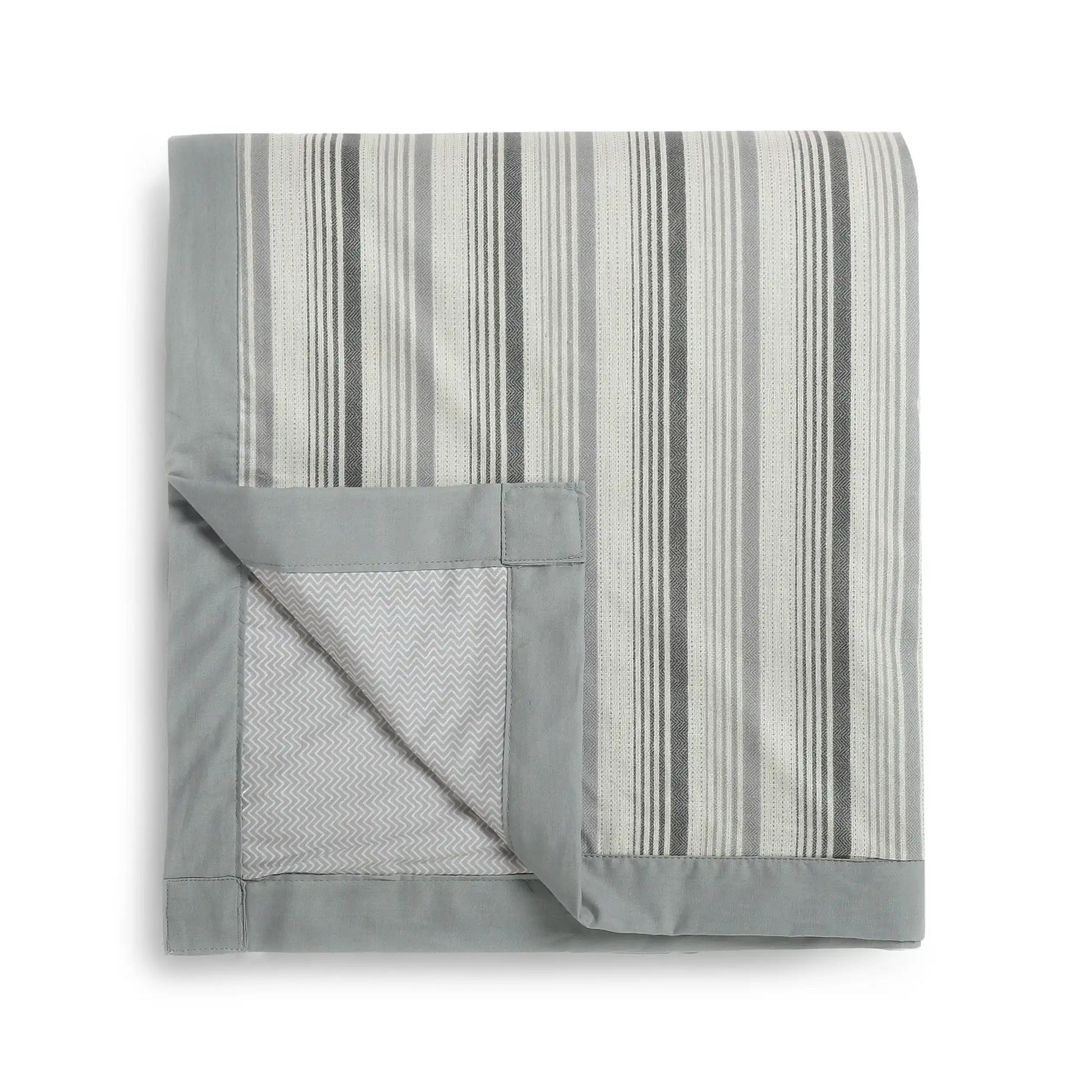 Threadscapes Printed Dohar-Black & White Black & White / Single