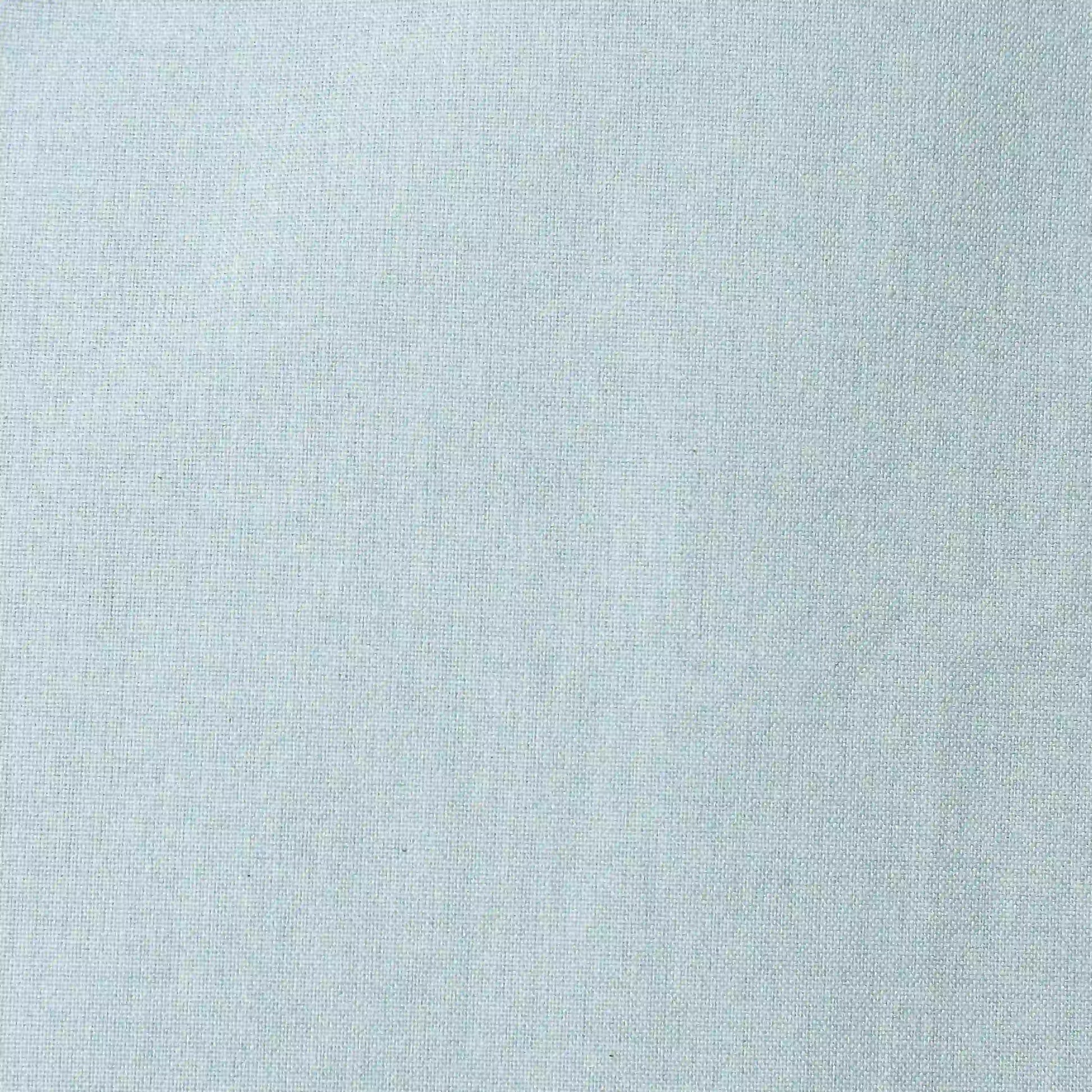 Pelushe Set Of 2 100% Cotton Solid Readymade Curtains | Everyday Hues Blue Haze / Window (5ft X 4.4ft)