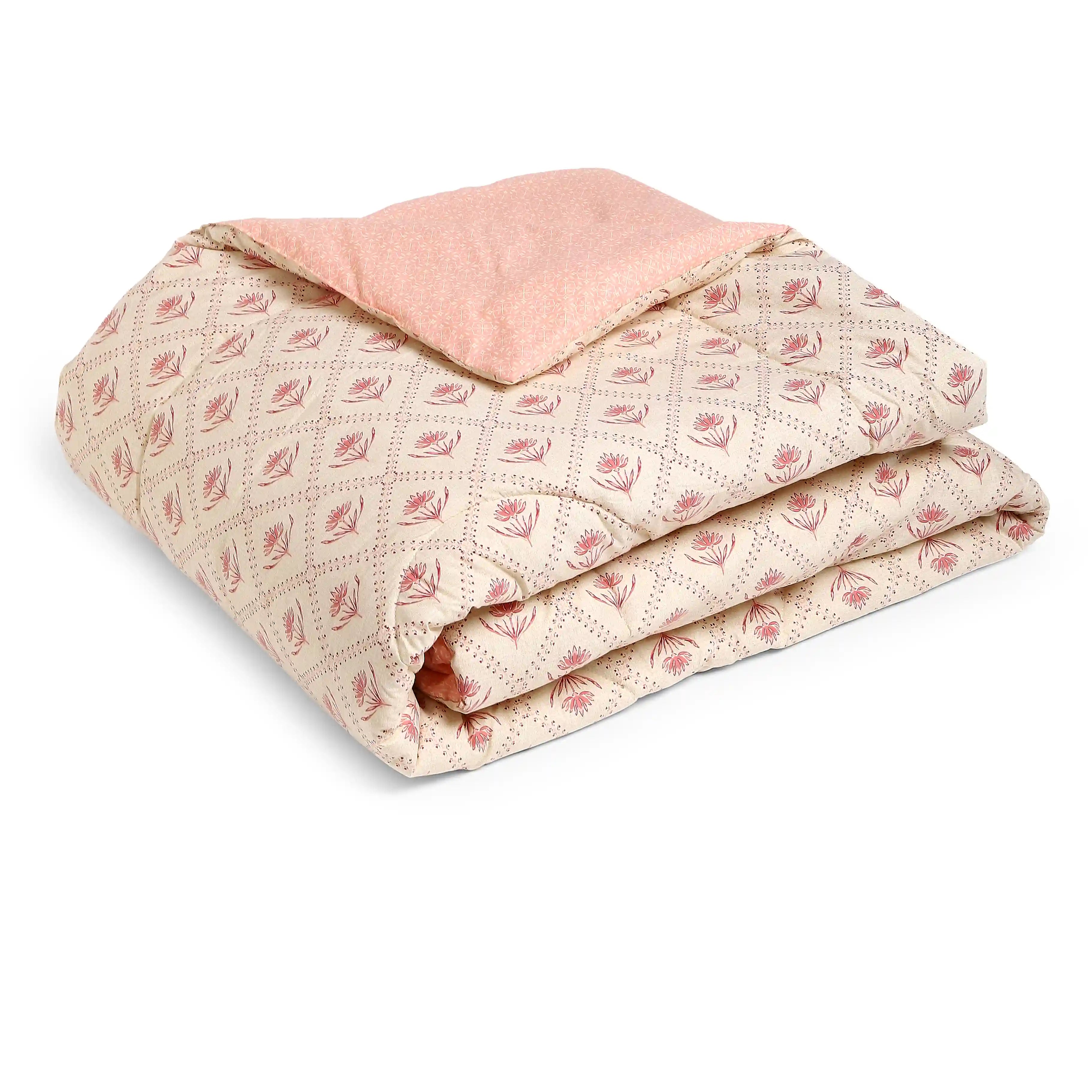 Chippa Lane 100% 240GSM Cotton Comforter Red / Double