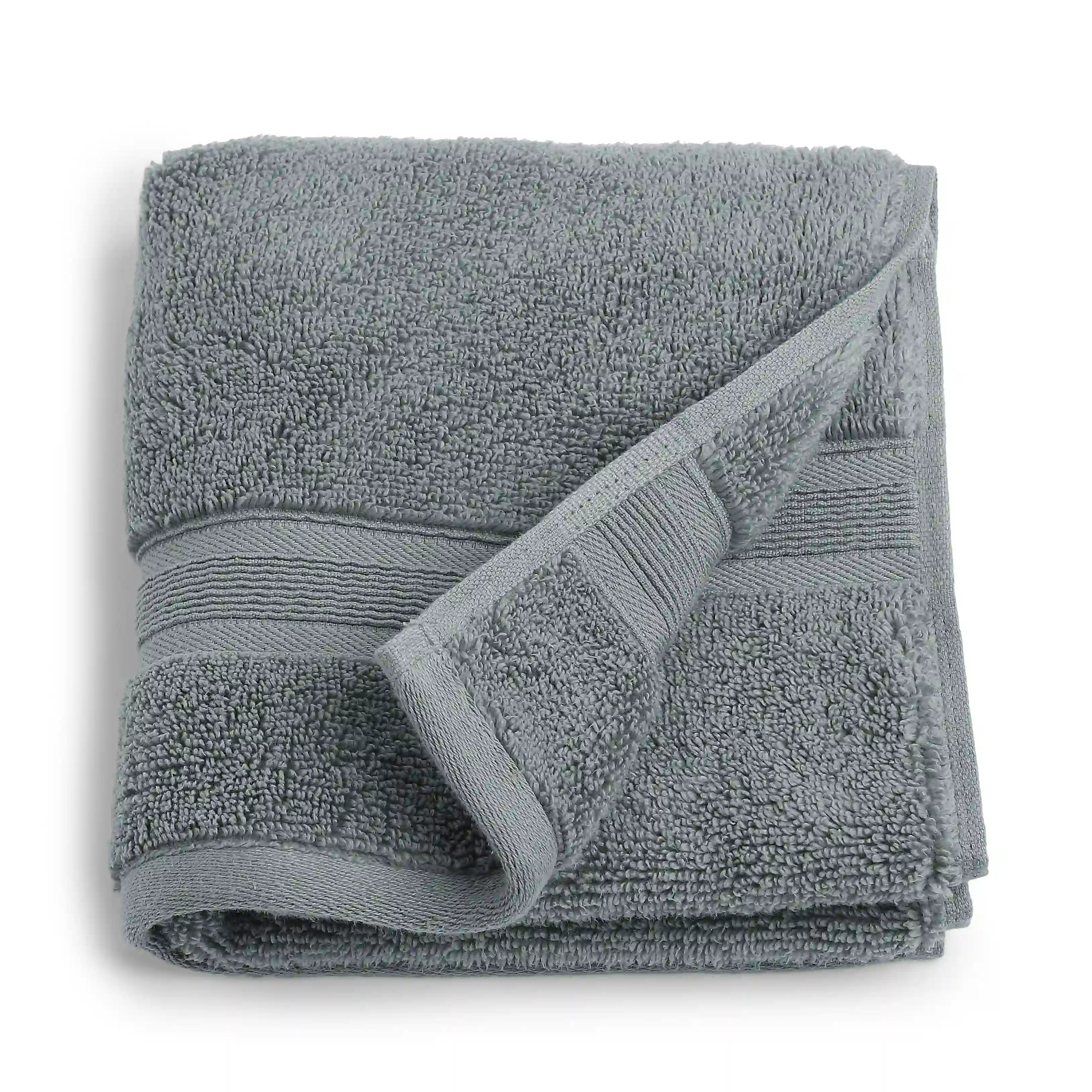 Pelushe Zero Twist 100% Cotton Hand Towel Graphite / Hand Towel (40cm x 60cm)