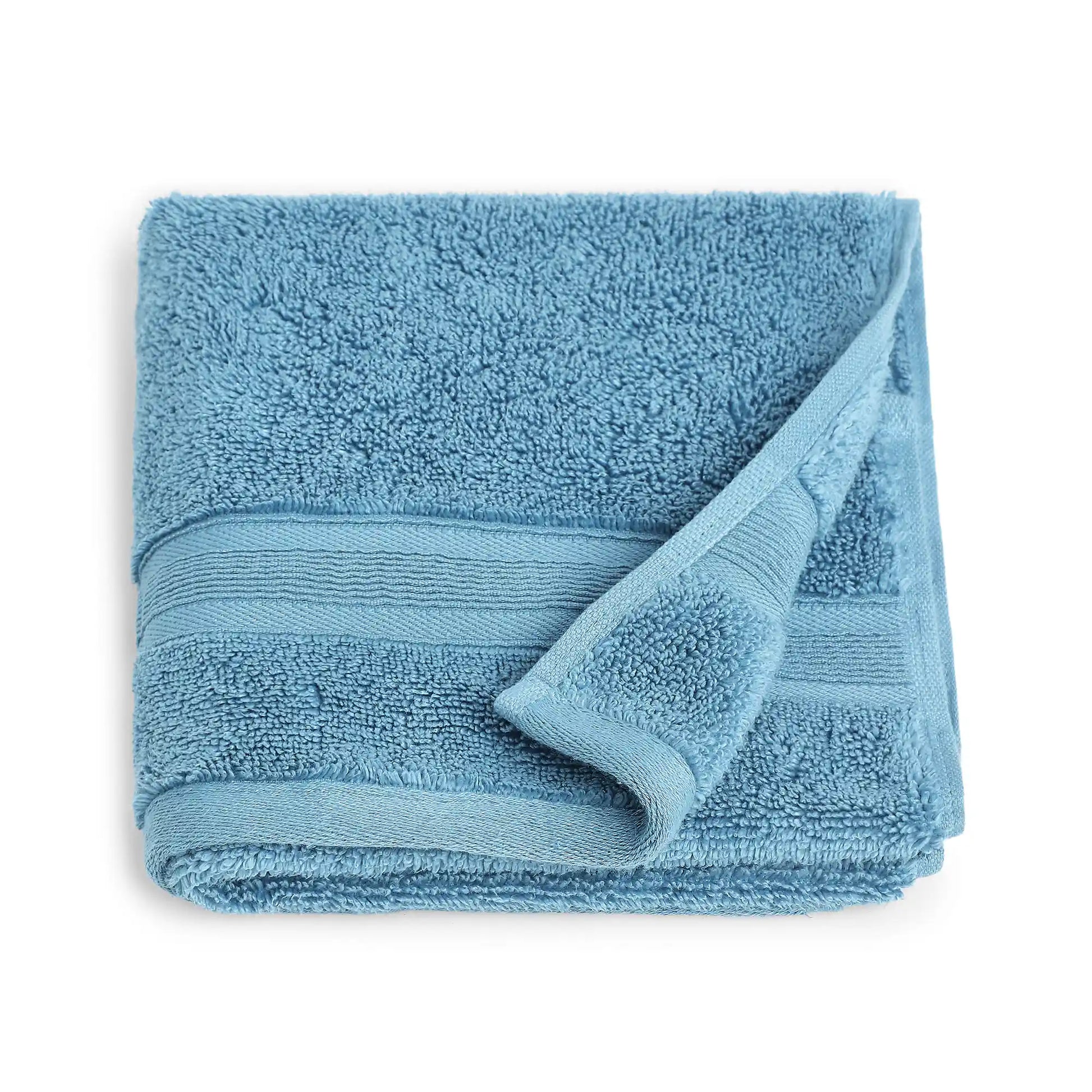Pelushe Zero Twist 100% Cotton Hand Towel Moonlight Blue / Hand Towel (40cm x 60cm)