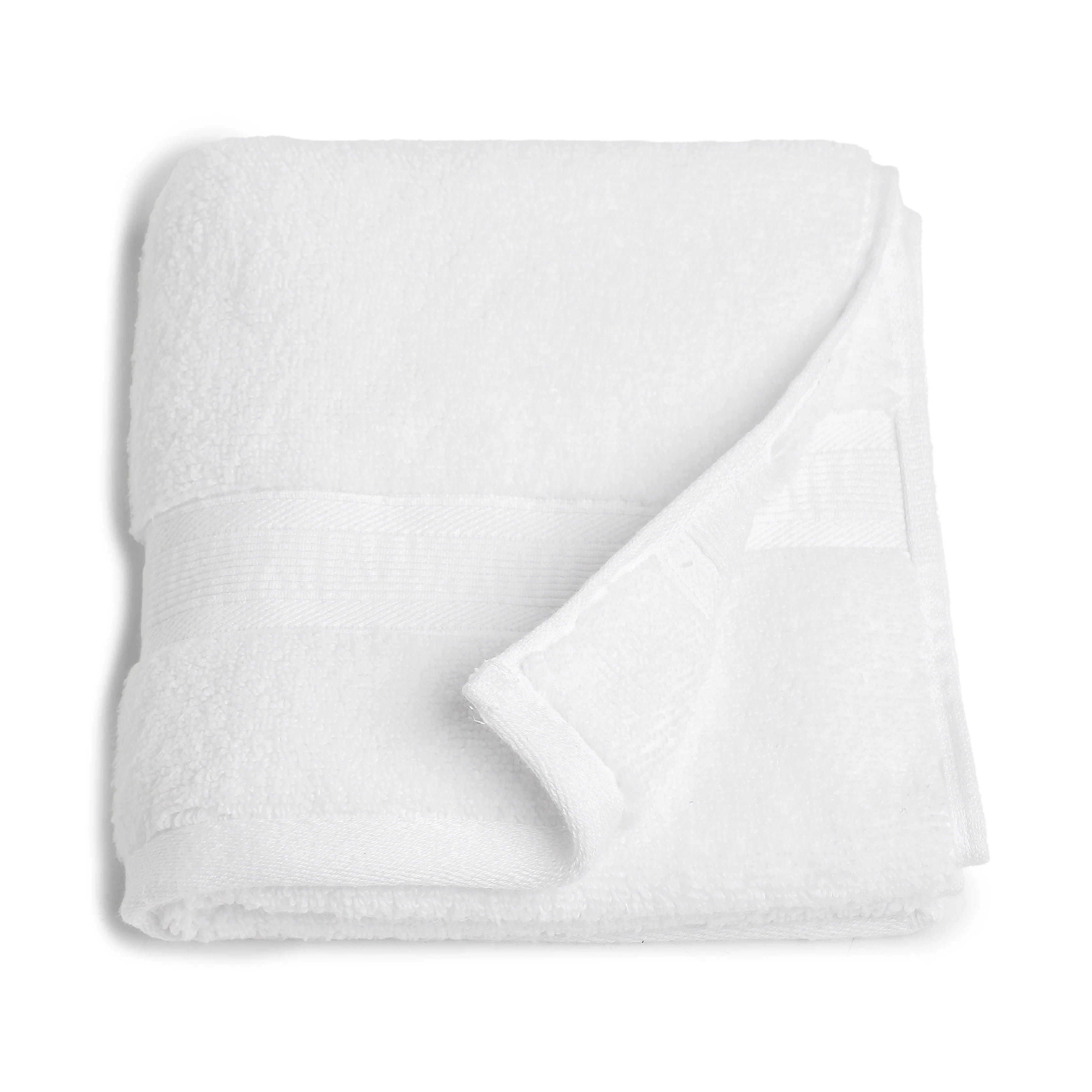 Pelushe Zero Twist 100% Cotton Hand Towel Optical White / Hand Towel (40cm x 60cm)