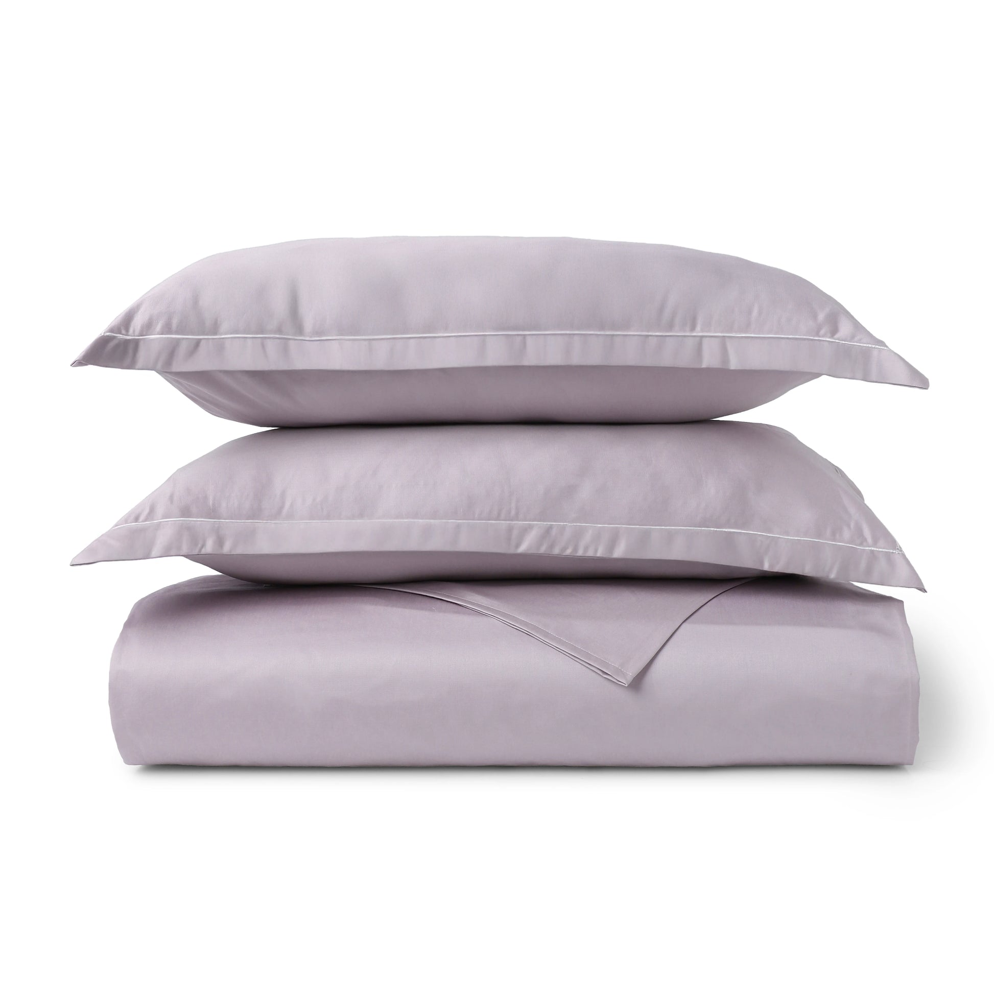 Pelushe 100% Cotton Super King Bedsheet Set Grey Lavender / Super King
