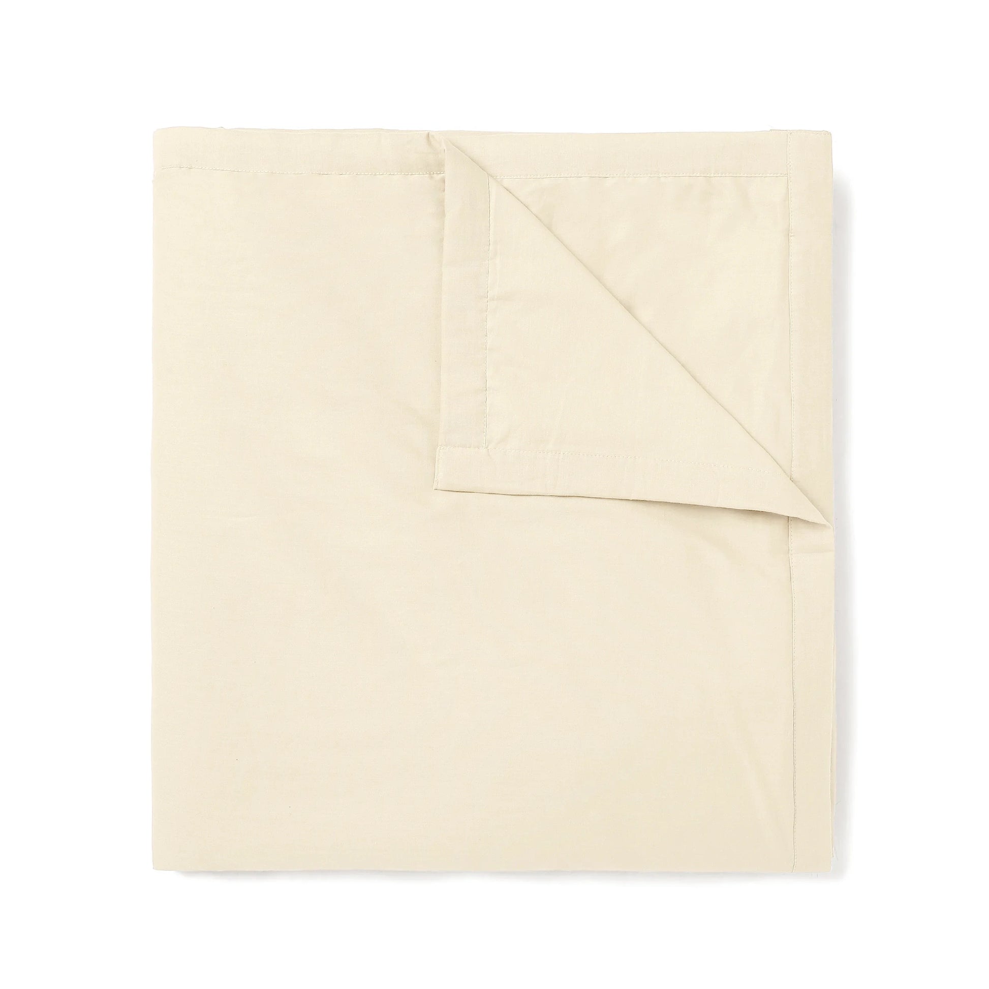 Paleto | Everyday Hues Cotton Solid Dyed Dohar with Super Soft Flannel Layering-Ivory Ivory / Single