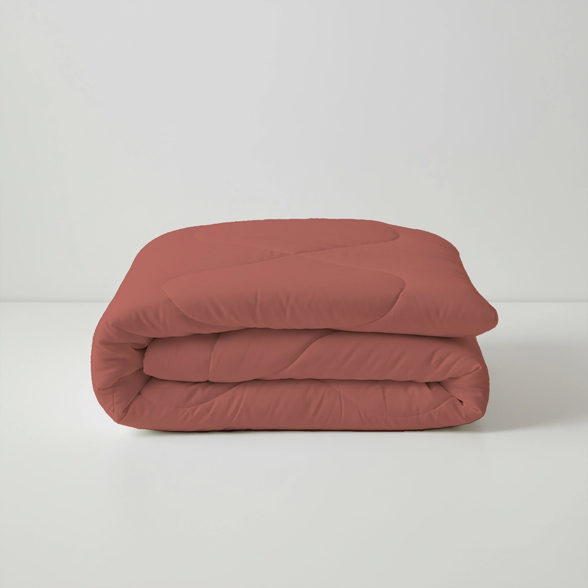 Plumelle | All Season 150 GSM Reversible Comforter - Burnt Sienna & Peach Burnt Sienna Peach / King