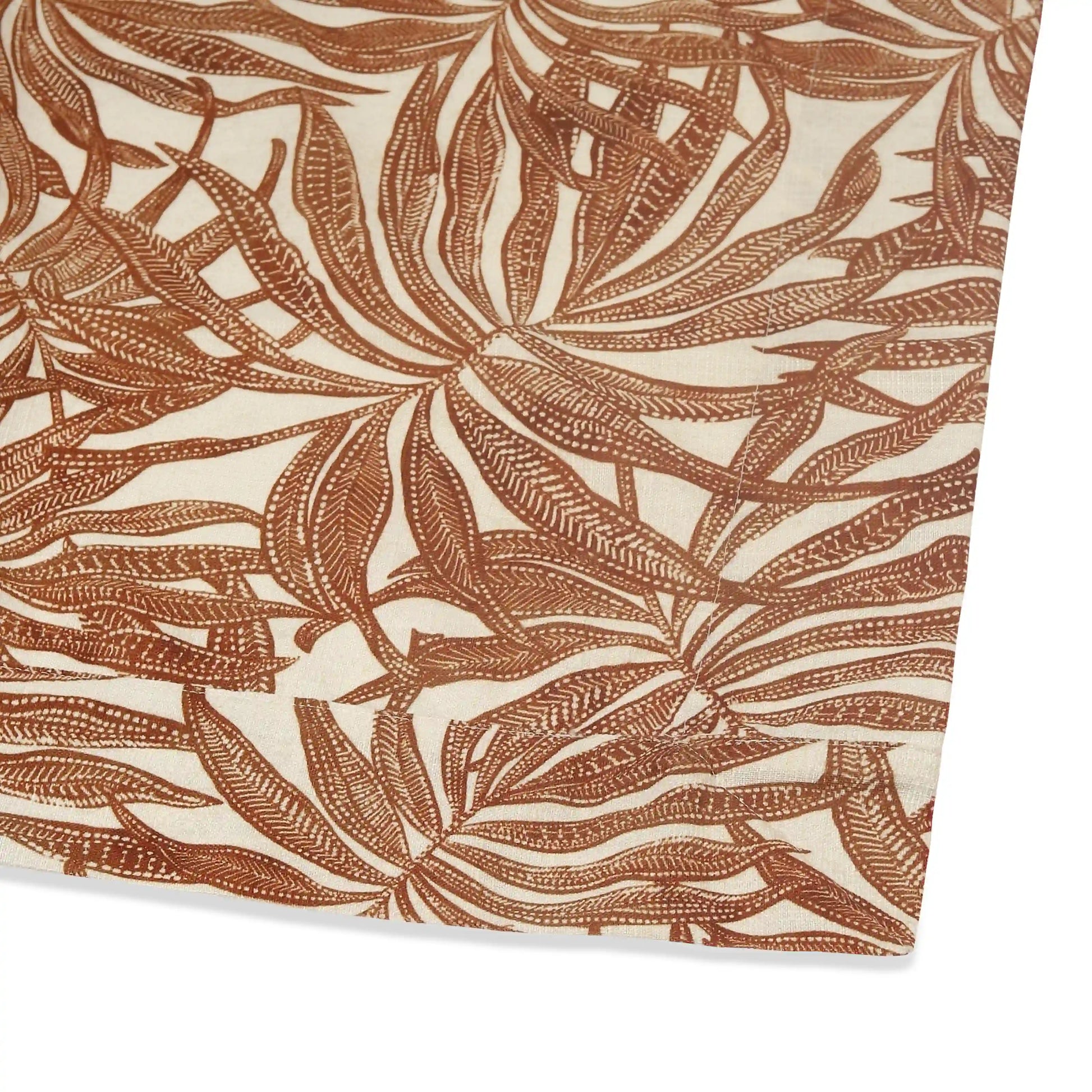 Nonna's Home 100% Polyester Table Cloth Coppery Ferns / Table Cloth (150cm x 200cm)
