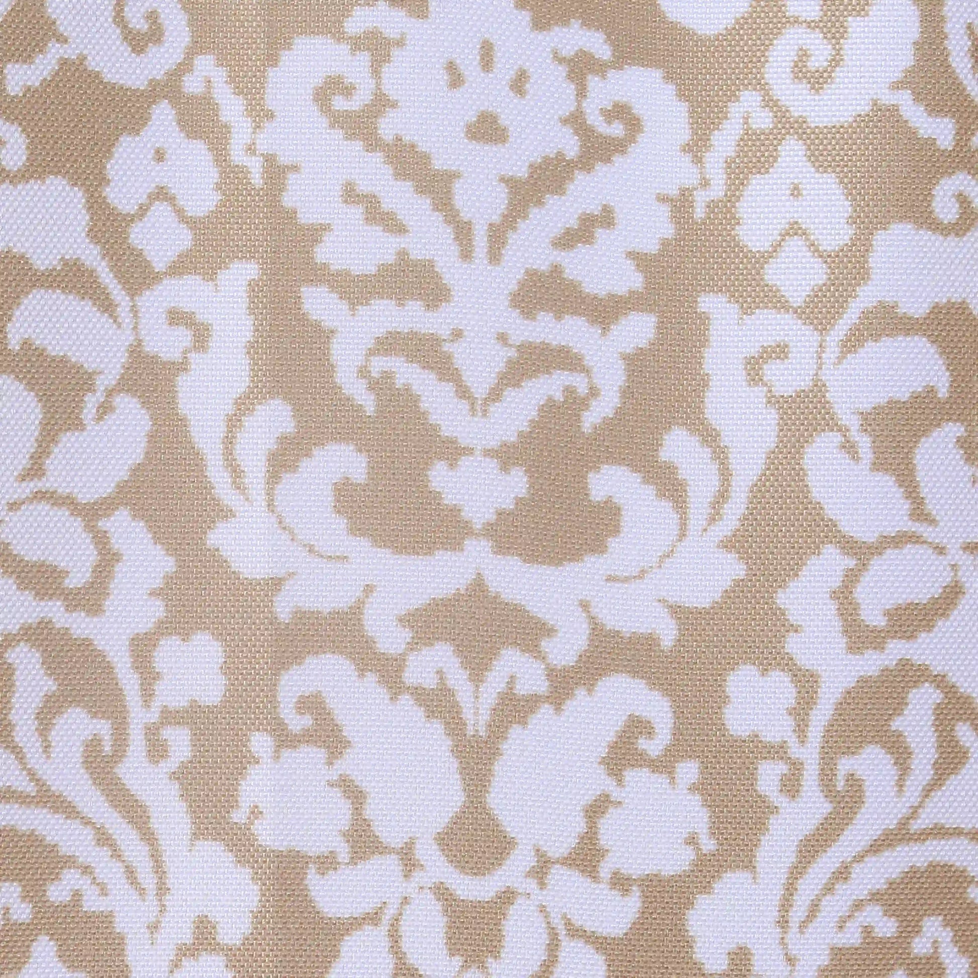 Chippa Lane Set Of 2 Printed Readymade Curtains | 
Loom Legacy Taupe / Window (5ft X 4.4ft)