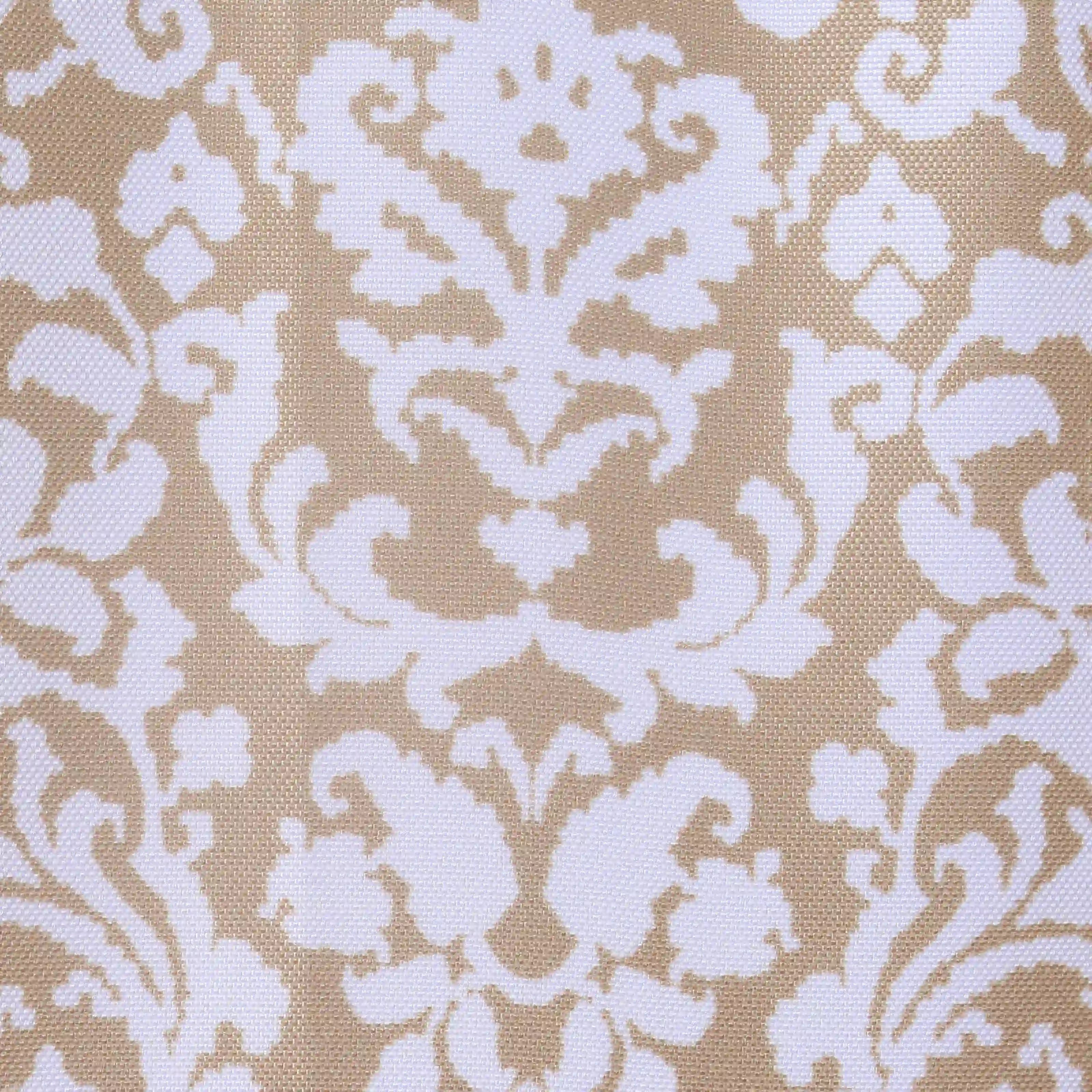 Chippa Lane Set Of 2 Printed Readymade Curtains | 
Loom Legacy Taupe / Window (5ft X 4.4ft)