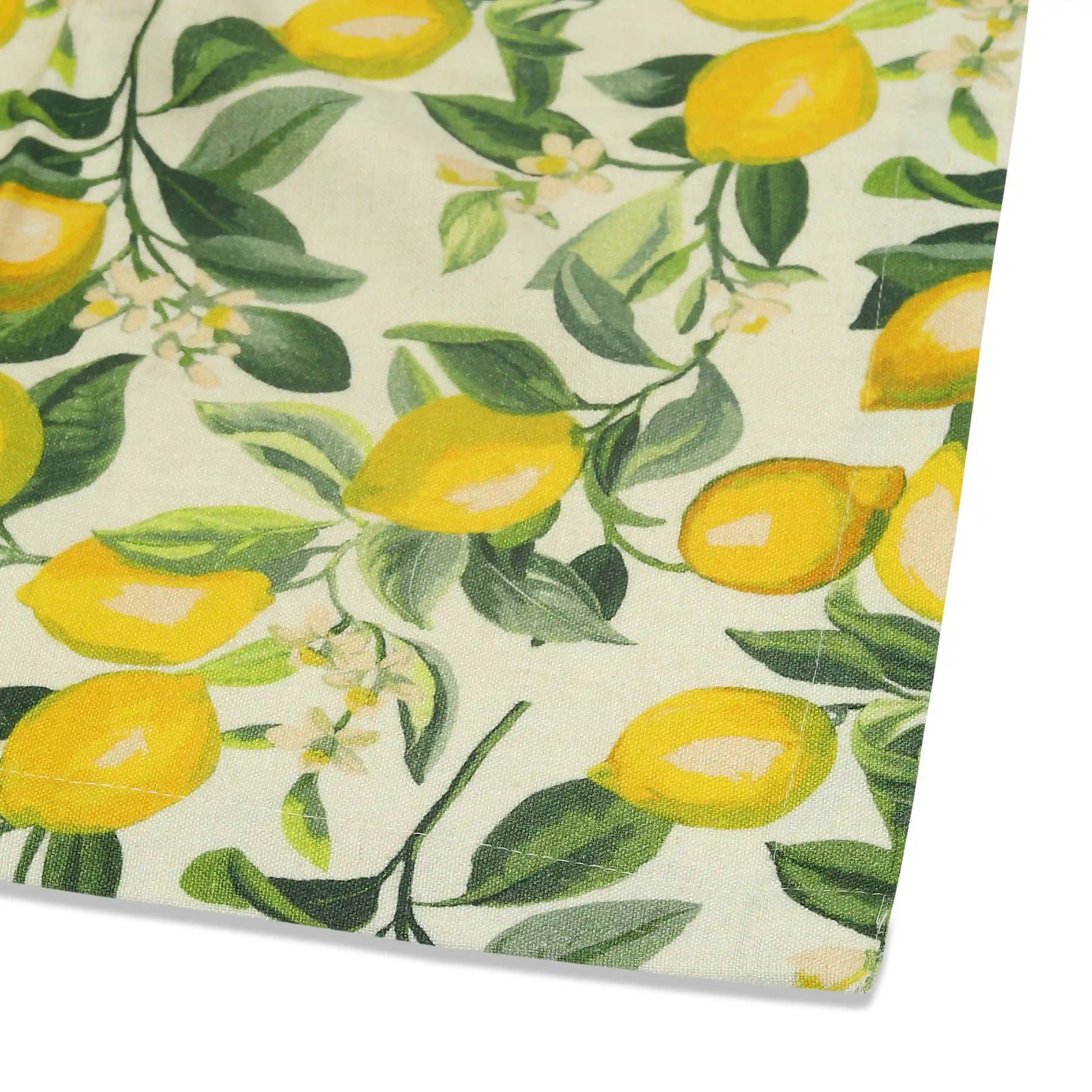 Nonna's Home 100% Cotton Table Napkin Set Lemon Zest / Pack of 4