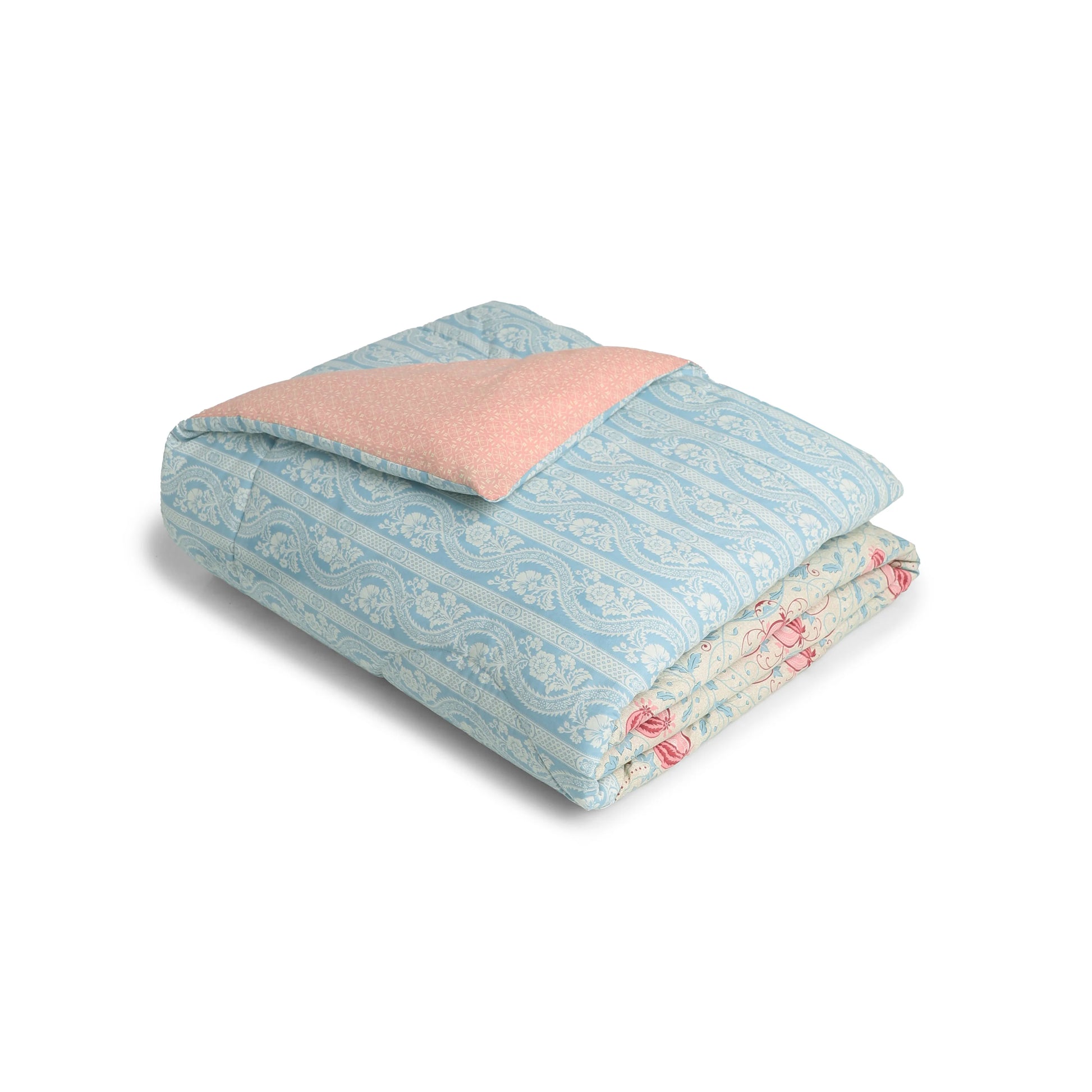 Chippa Lane 100% 240GSM Cotton Comforter Light Blue / Double
