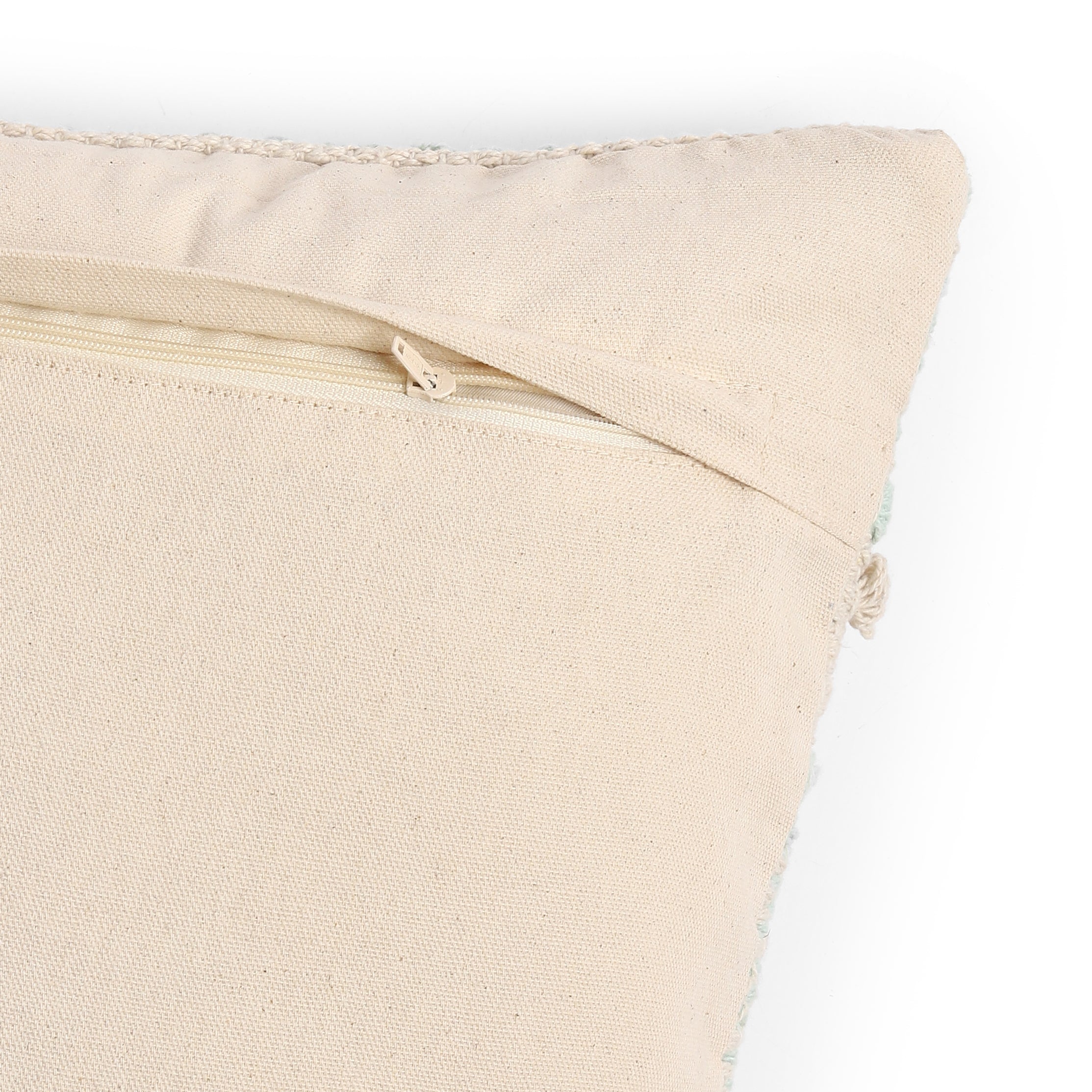 Vissencia 100% Cotton Cushion Cover | Iron Grey