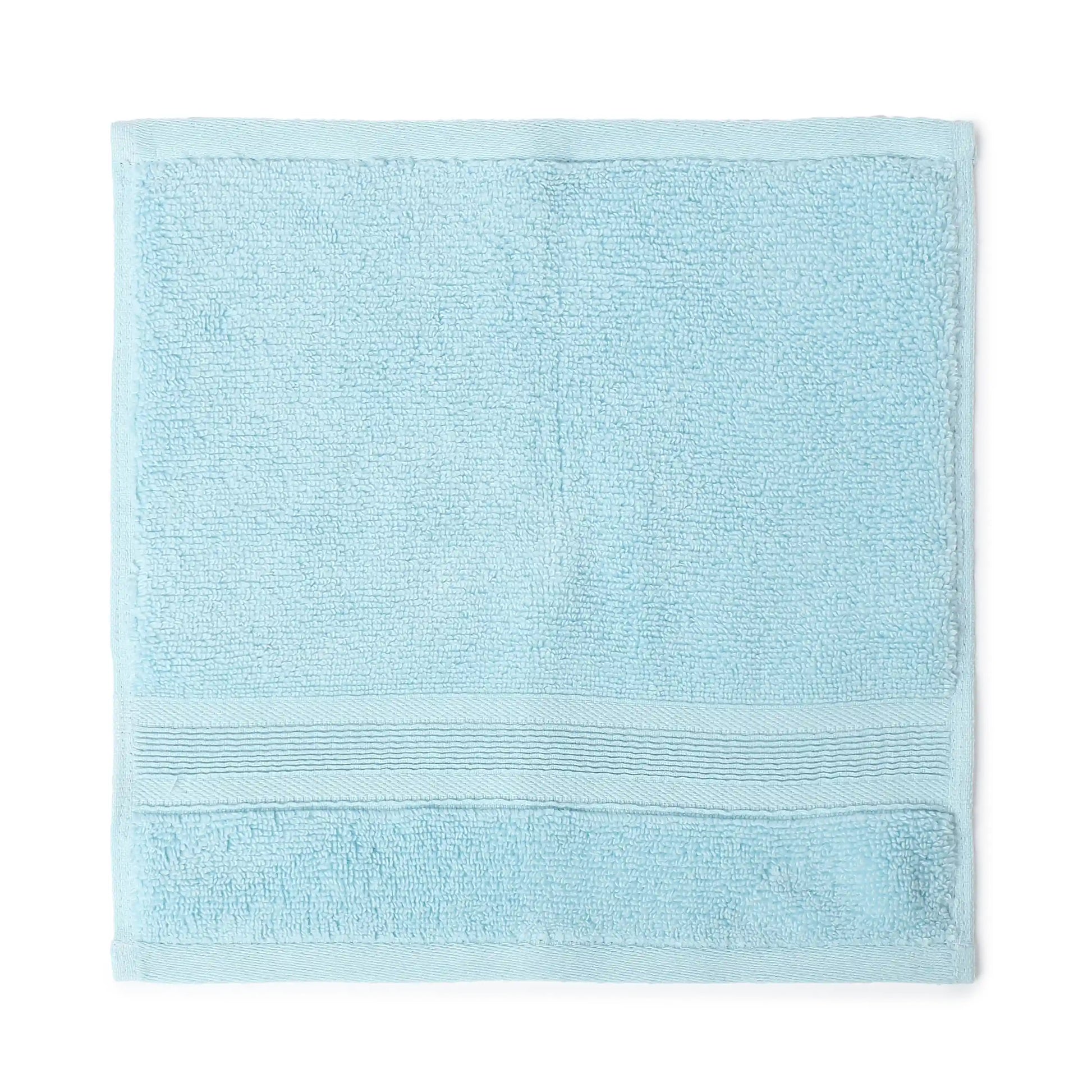 Pelushe Zero Twist 100% Cotton Face Towel Dream Blue / Face Towel (30cm x 30cm)