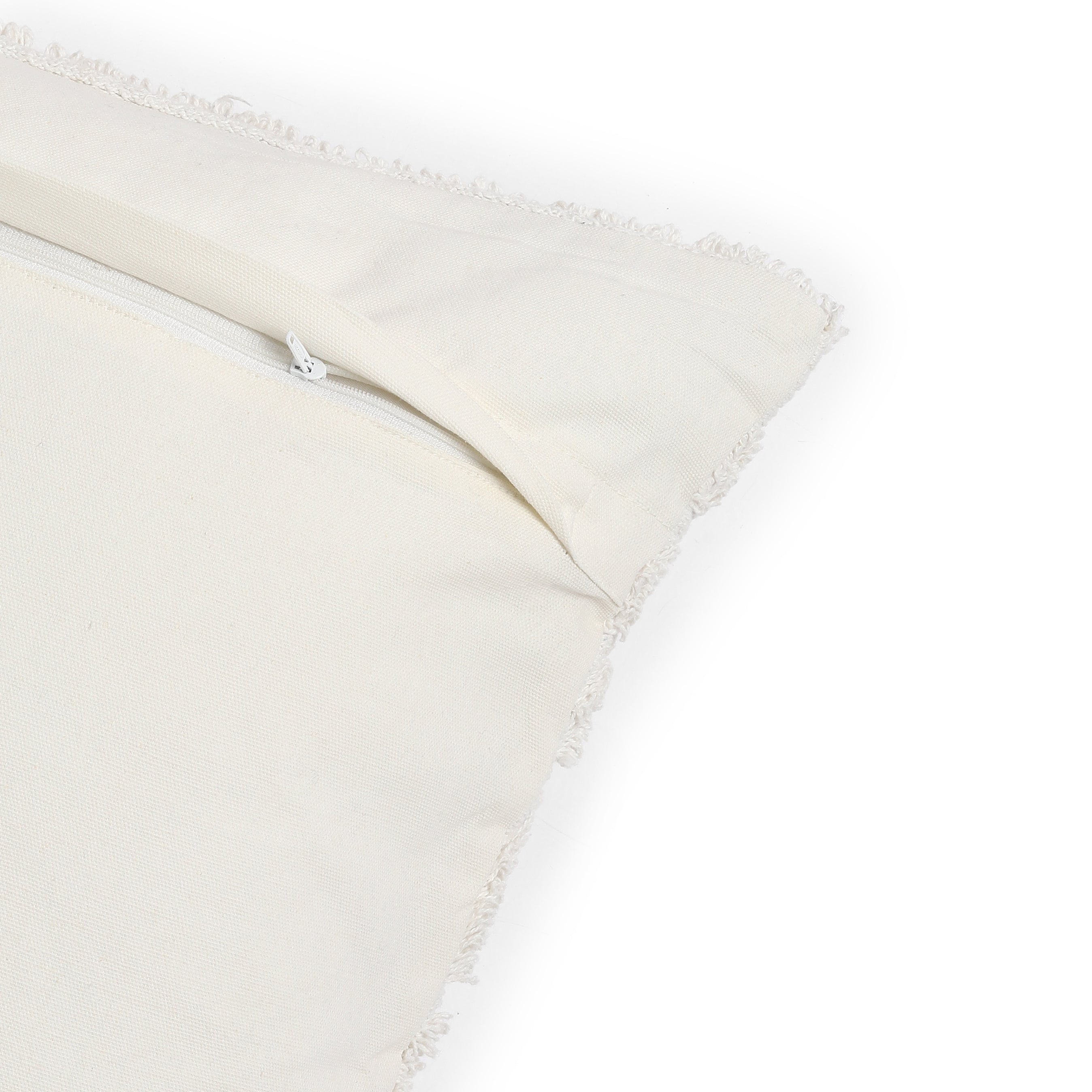 Vissencia 100% Cotton Cushion Cover | Light Beige