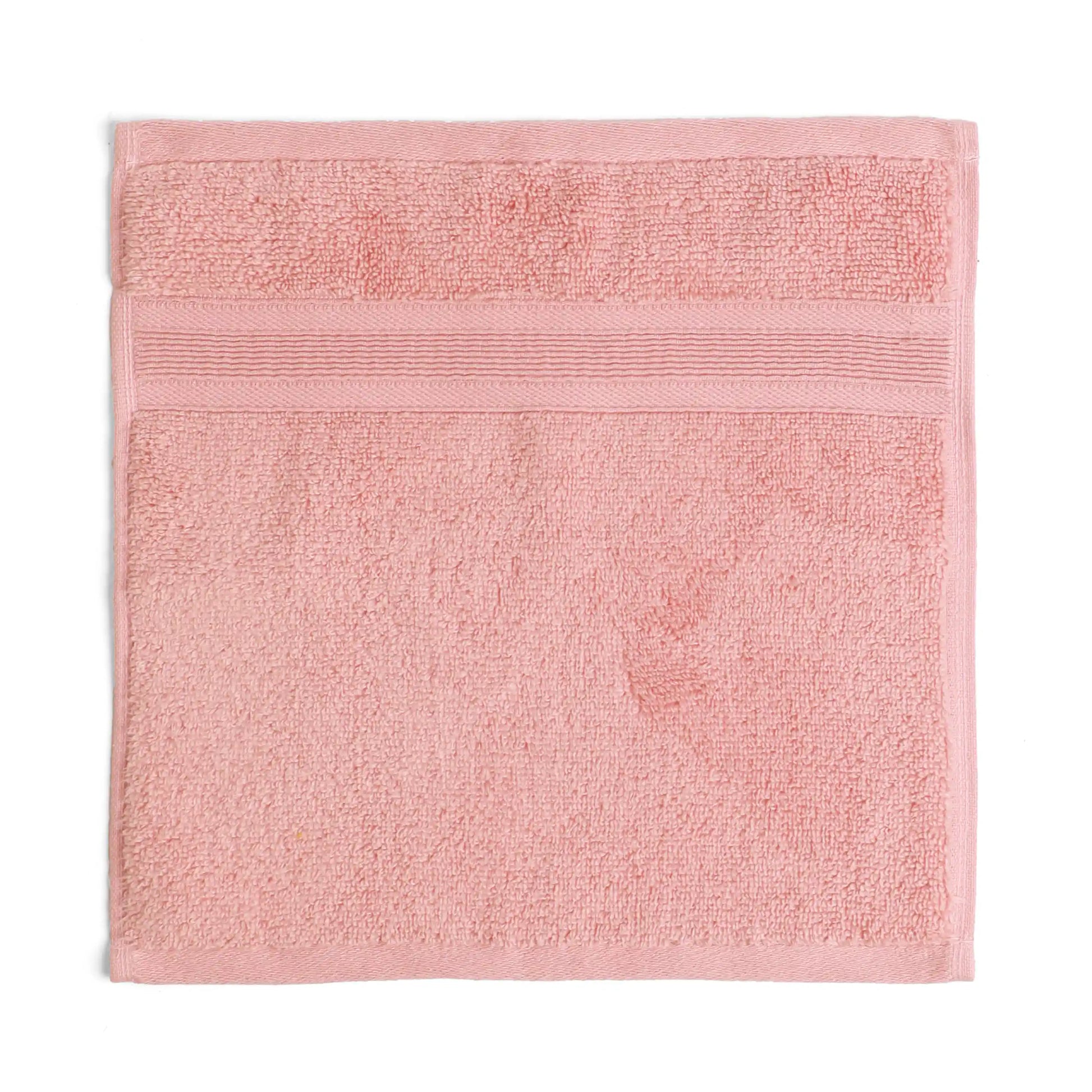 Pelushe Zero Twist 100% Cotton Face Towel Salmon Dust / Face Towel (30cm x 30cm)