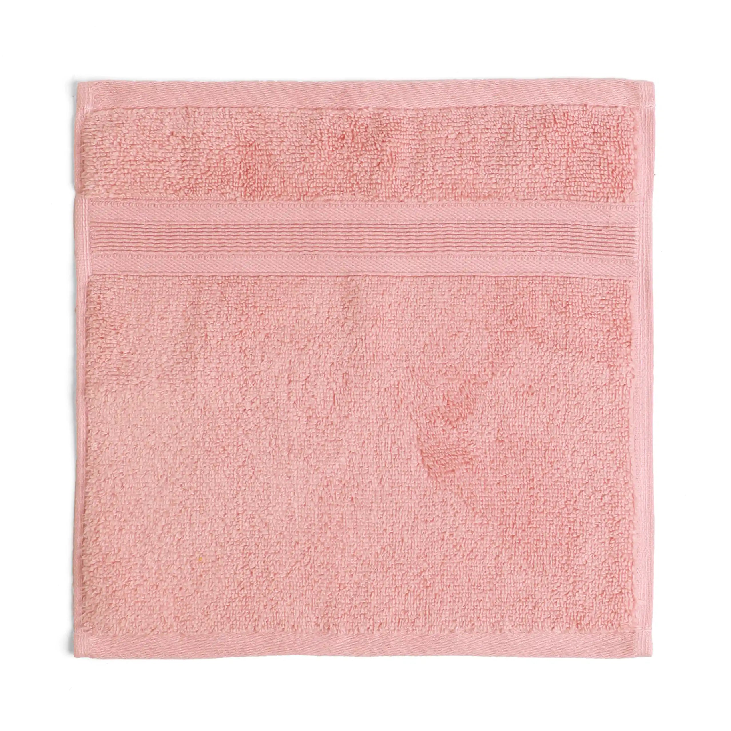 Pelushe Zero Twist 100% Cotton Face Towel Salmon Dust / Face Towel (30cm x 30cm)