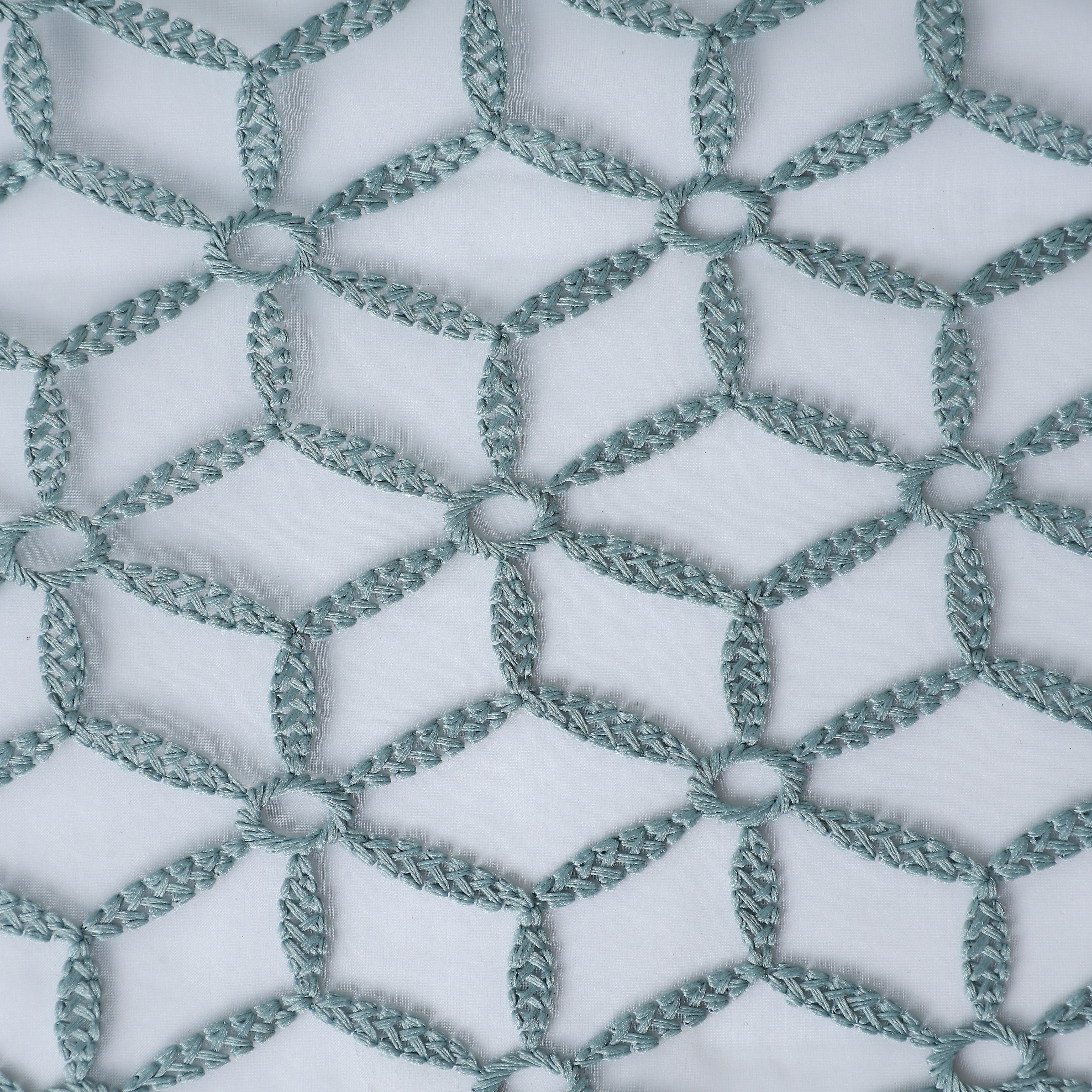 Velina - Sheer Door Curtains Minted Sea