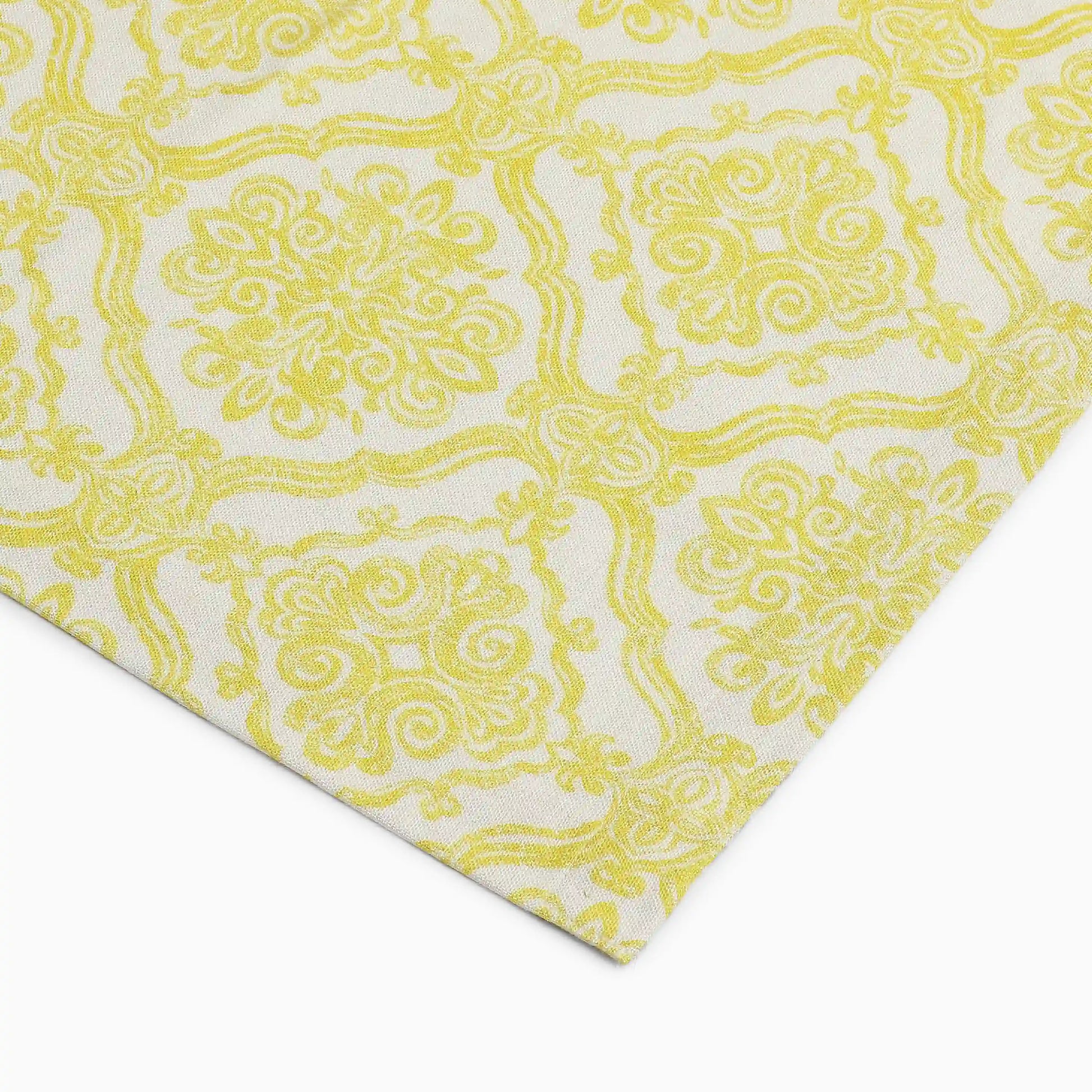 Nonna's Home 100% Cotton Table Napkin Set Vintage Baroque / Pack of 6