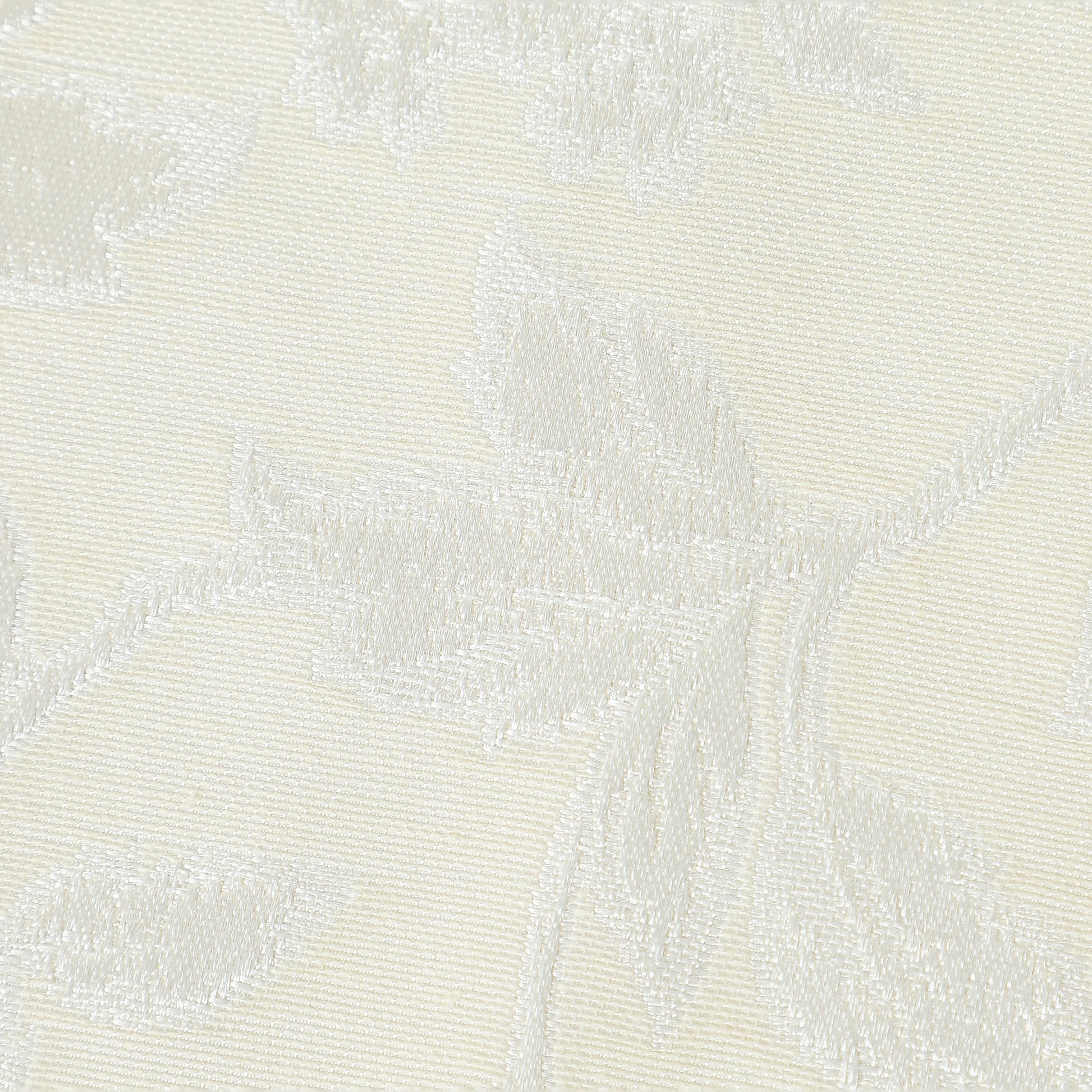 De Jacquard - Luxe Set Of 2 Jacquard Readymade Curtains | Monochrome Flora Moonlit Sand / Door-XL (9ft X 4.4ft)