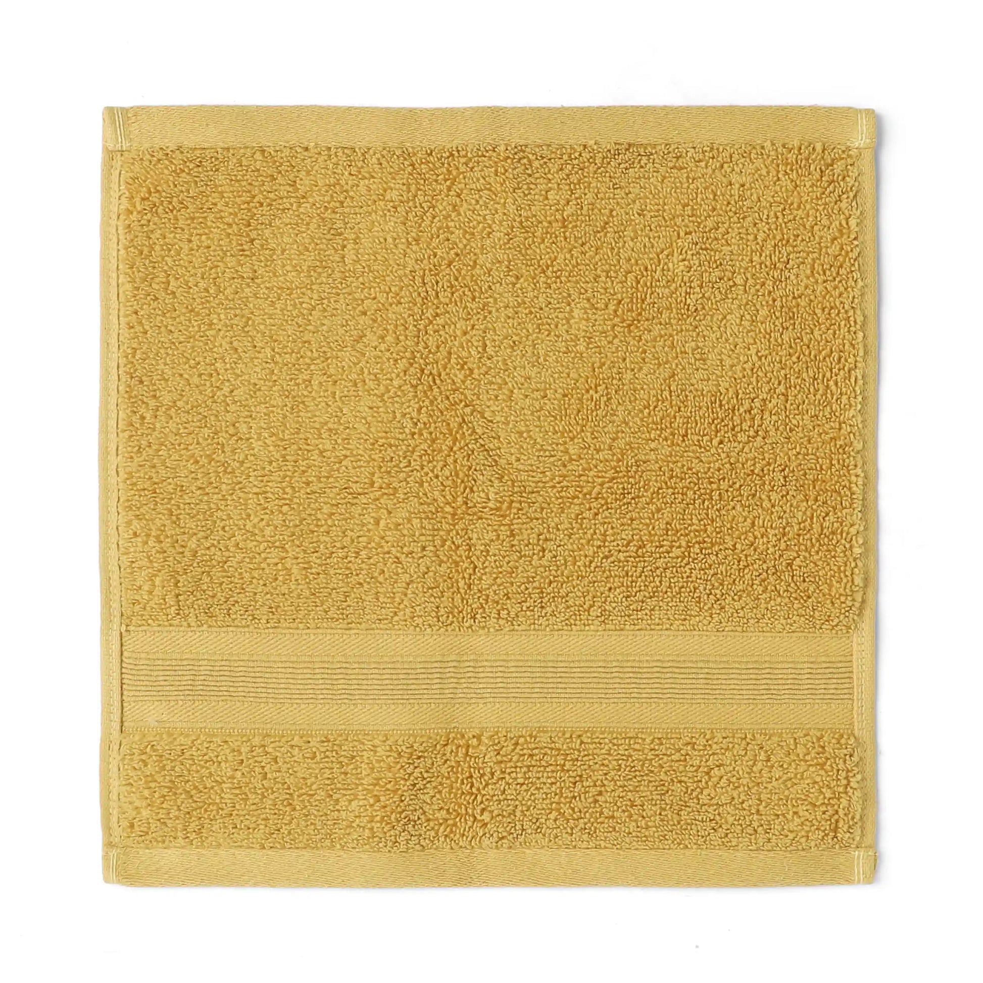 Pelushe Zero Twist 100% Cotton Face Towel Sunlit Honey / Face Towel (30cm x 30cm)