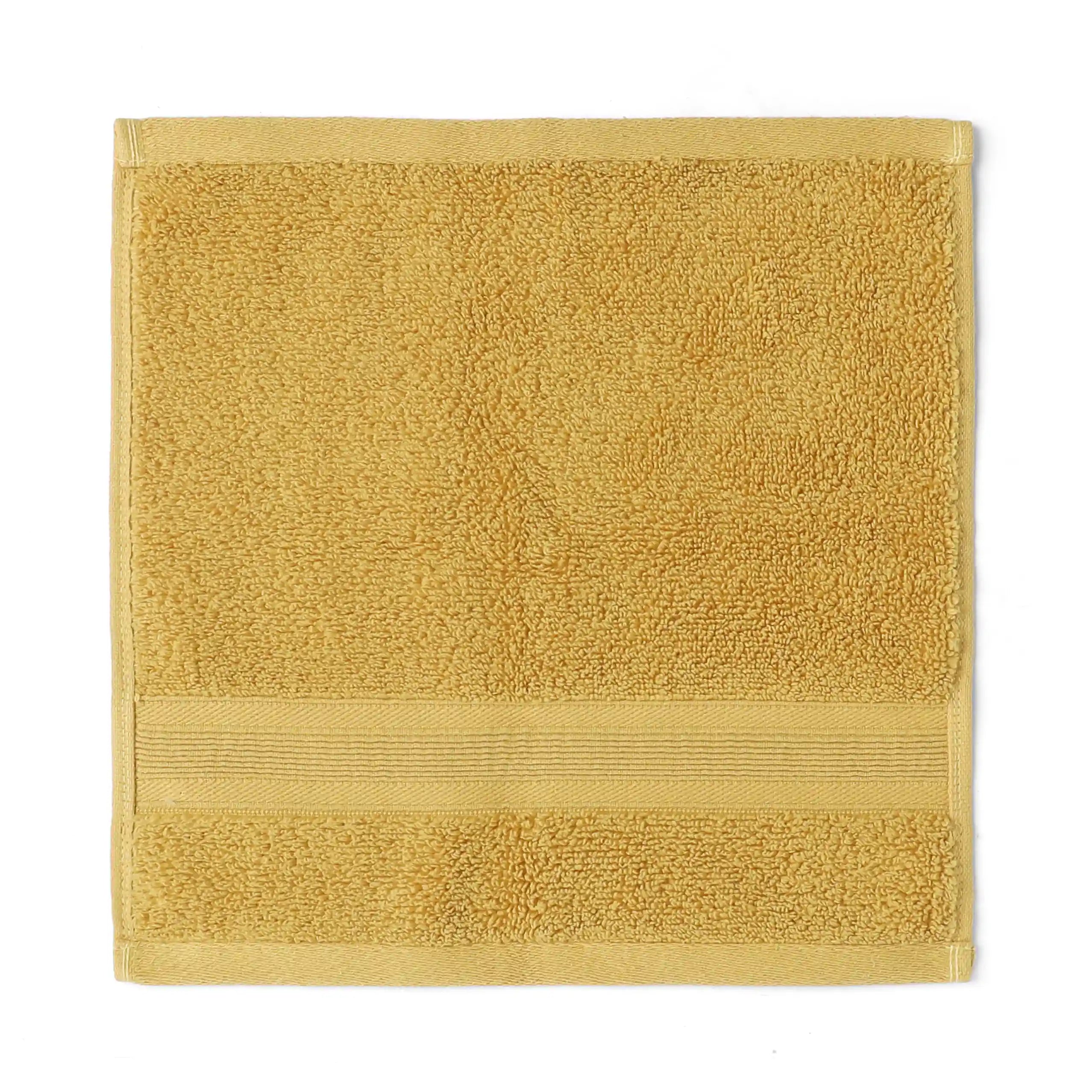 Pelushe Zero Twist 100% Cotton Face Towel Sunlit Honey / Face Towel (30cm x 30cm)