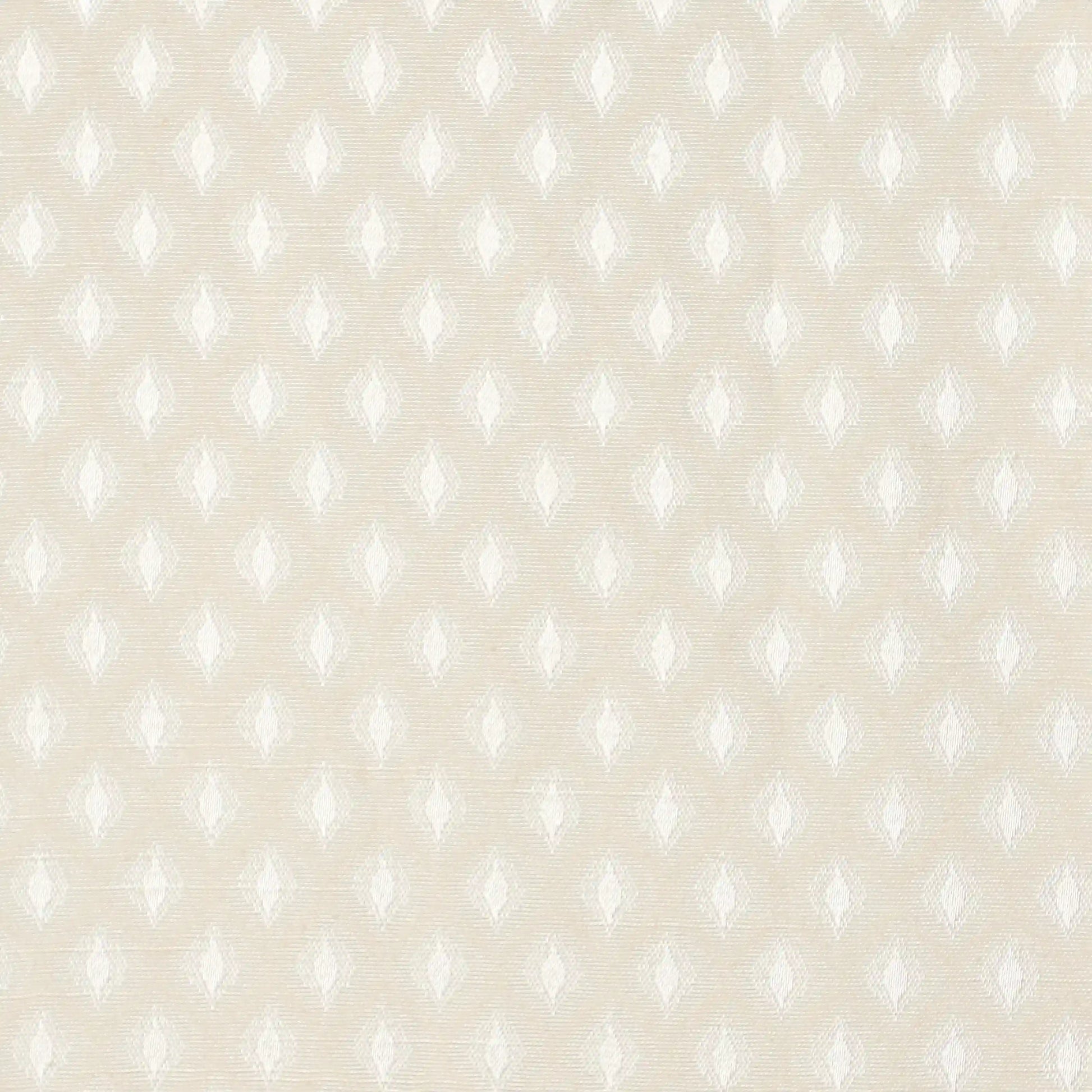 De Jacquard - Classic Set Of 2 Jacquard Readymade Curtains | Ethnic Wave Creamy Dune / Door (7ft X 4.4ft)