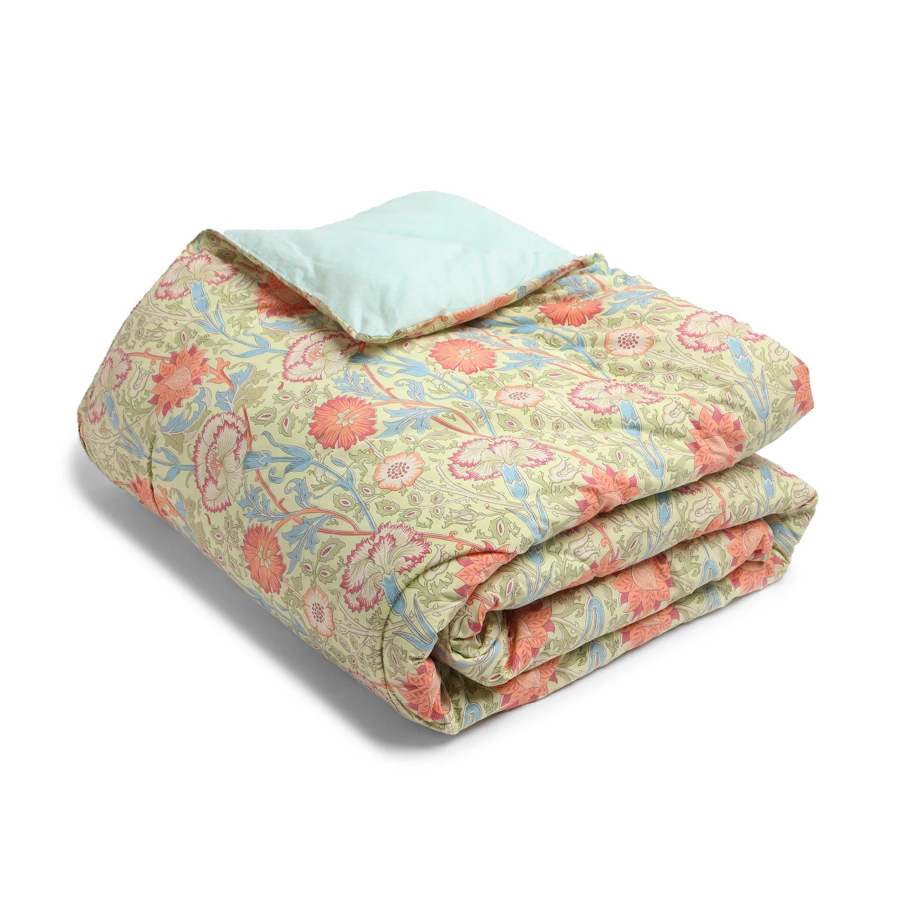 Chippa Lane 100% 240GSM Cotton Comforter Green / Double