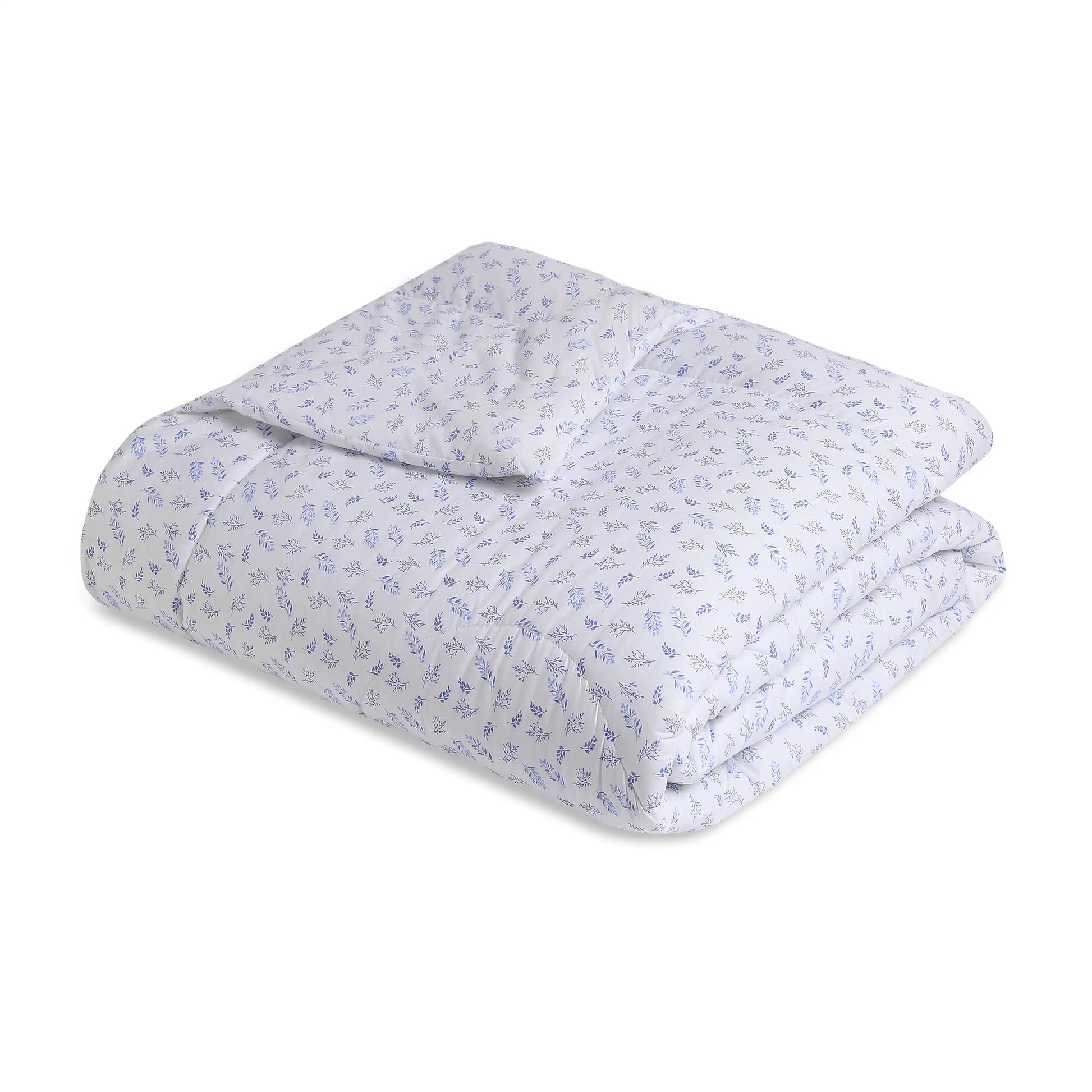Bloomshire Classic | Everyday Charm Printed 240GSM Reversible Comforter for Extra Warmth-Purple Purple / Double