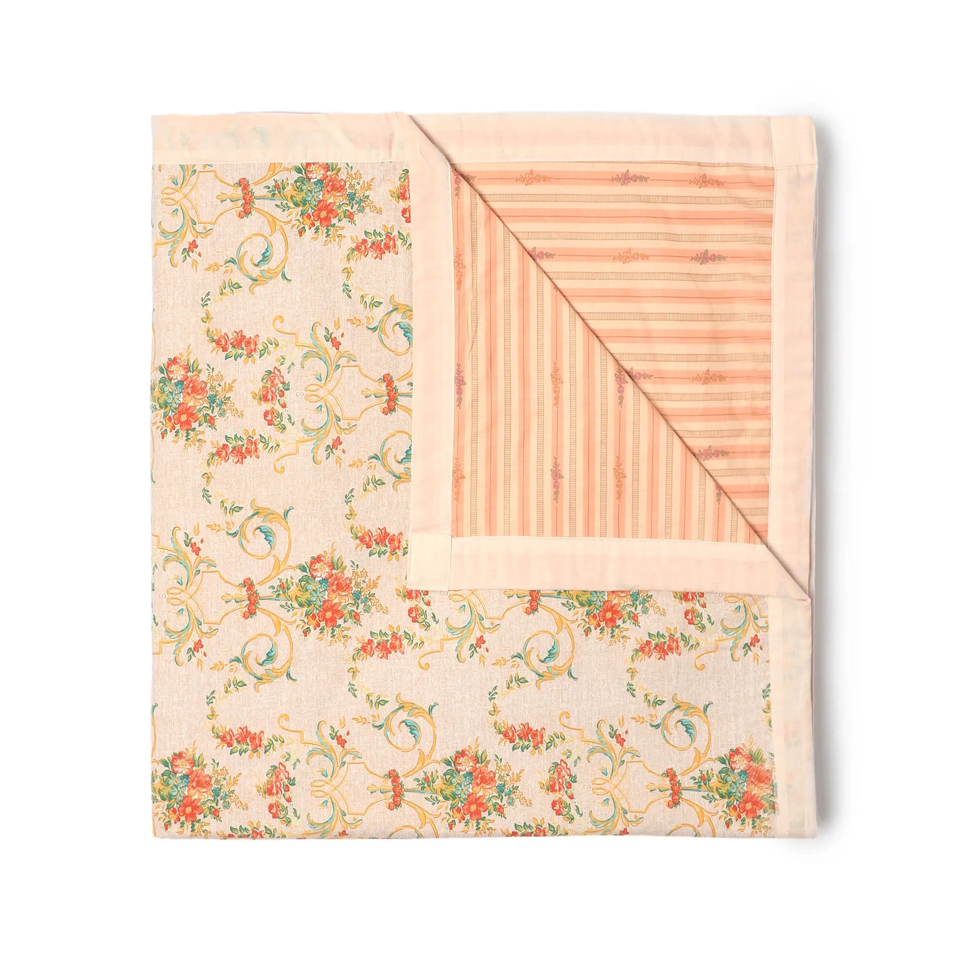 Bloomshire Luxe Printed Dohar-Multicolour Multicolour / Double