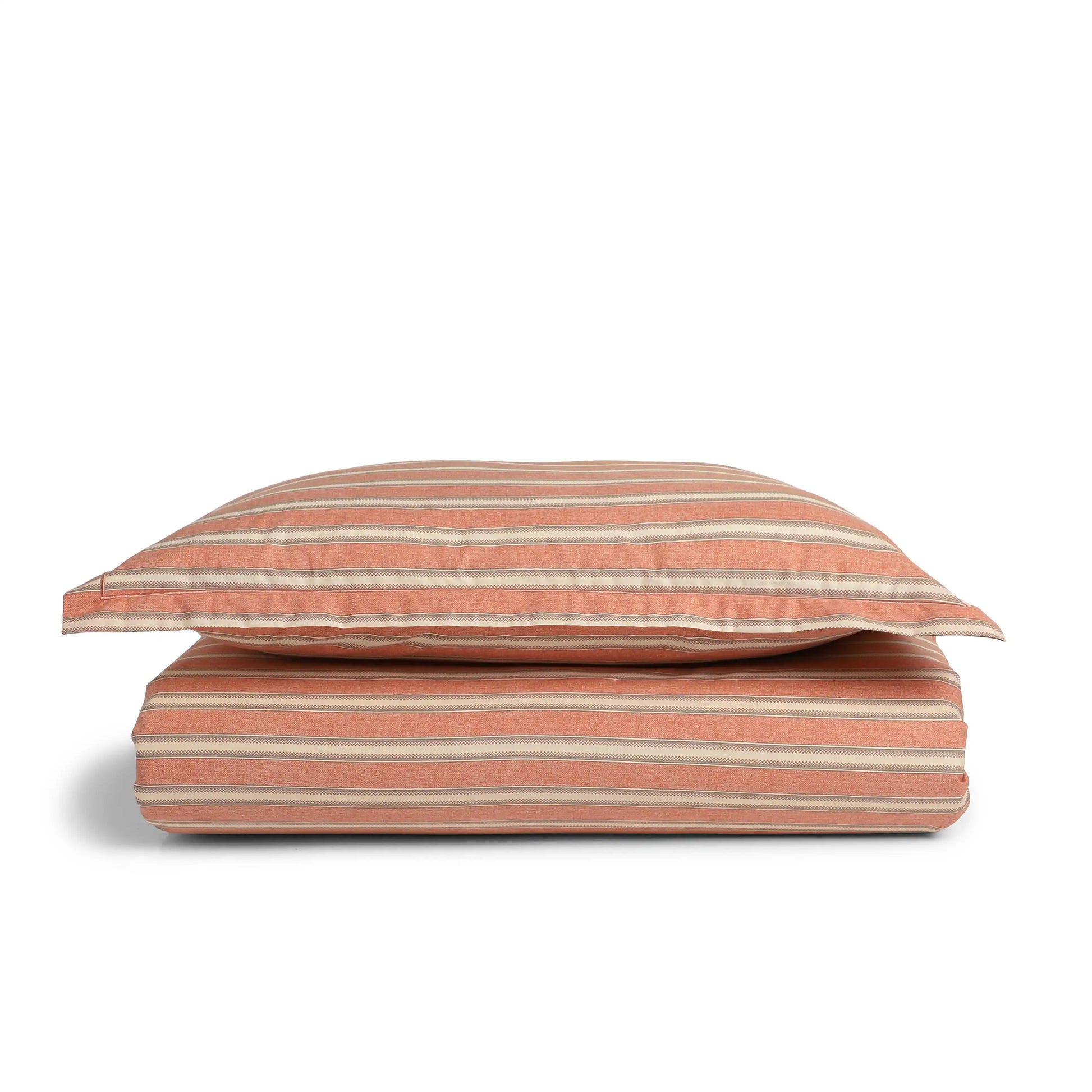 Threadscapes Printed Bedsheet Set-Peach Peach / Single
