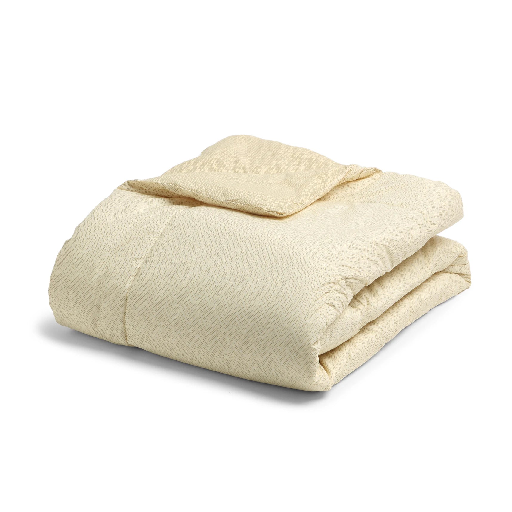 Threadscapes Printed Comforter-120gsm-Beige Beige / Double