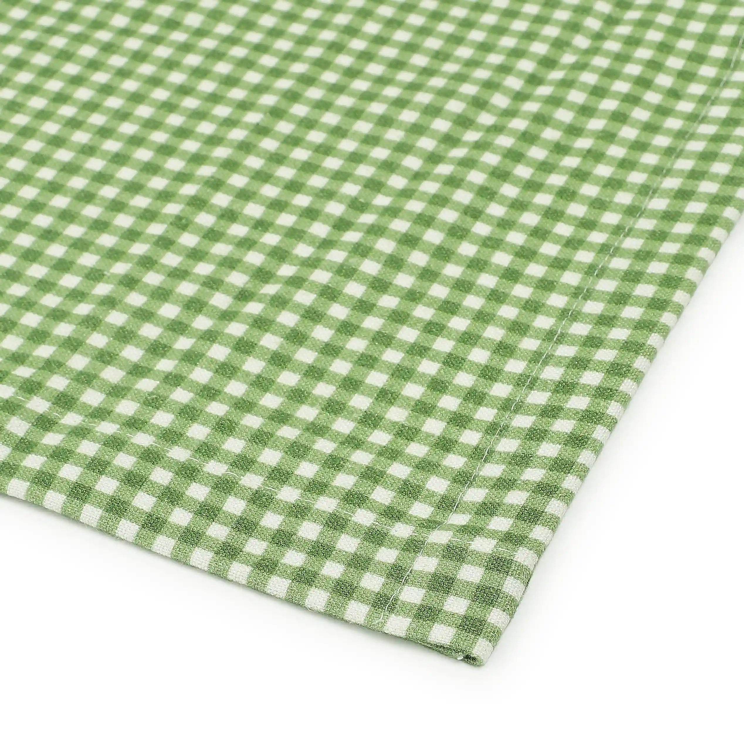 Nonna's Home 100% Cotton Table Napkin Set Small Rosemary Gingham / Pack of 4