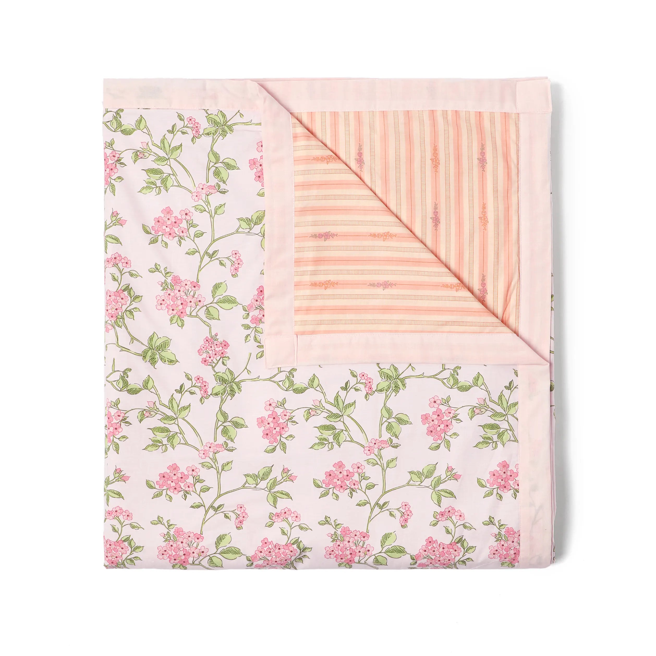 Bloomshire Luxe Printed Dohar-Pink Pink / Double