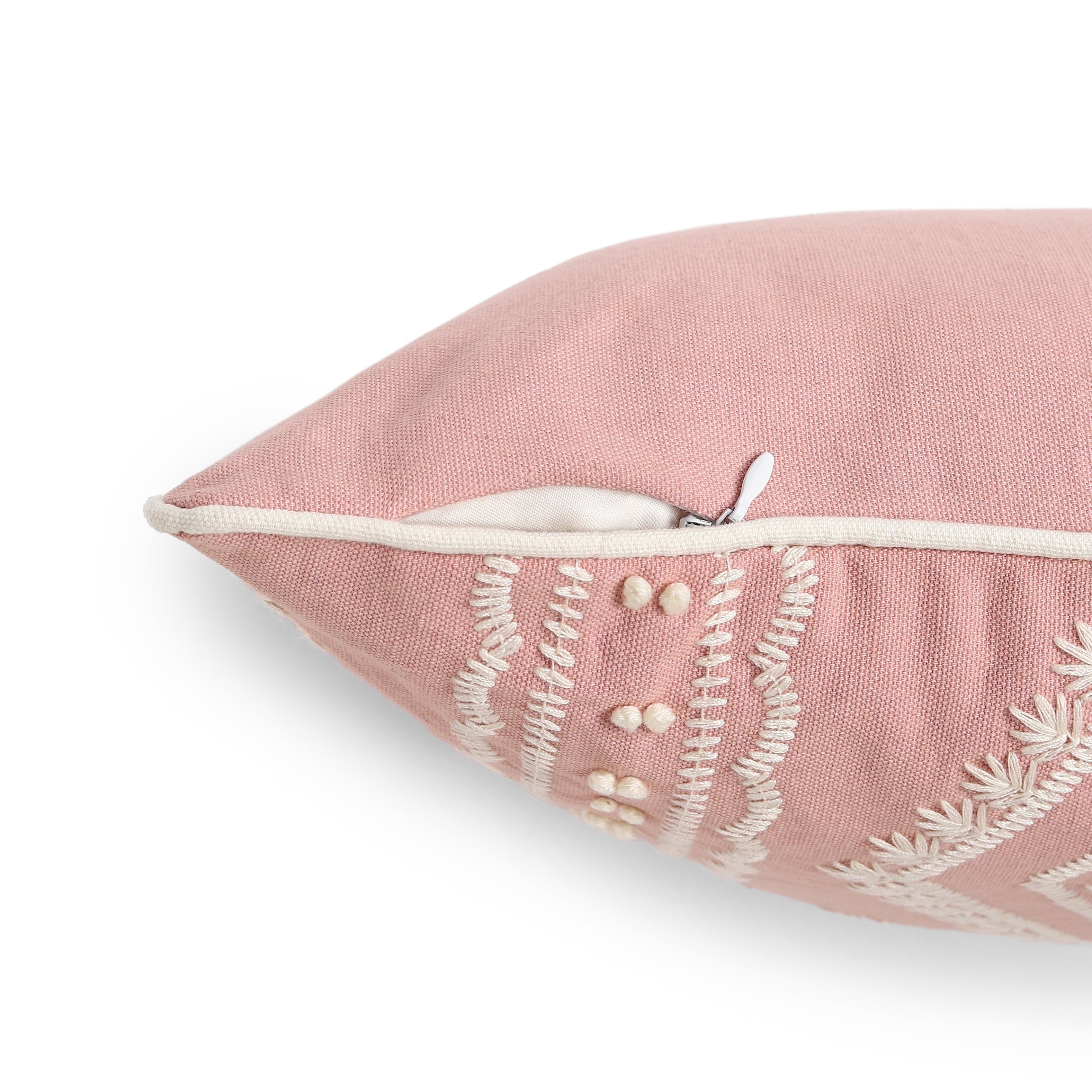 Espricia 100% Cotton Cushion Cover | Peach