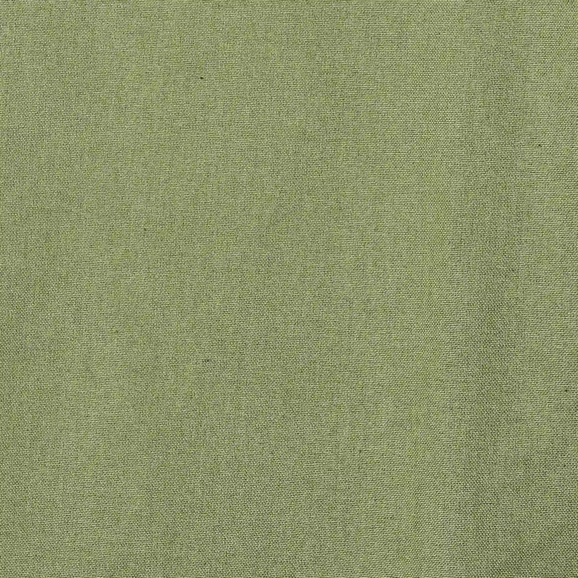 Pelushe Set Of 2 100% Cotton Solid Readymade Curtains | Everyday Hues Soft Moss / Window (5ft X 4.4ft)
