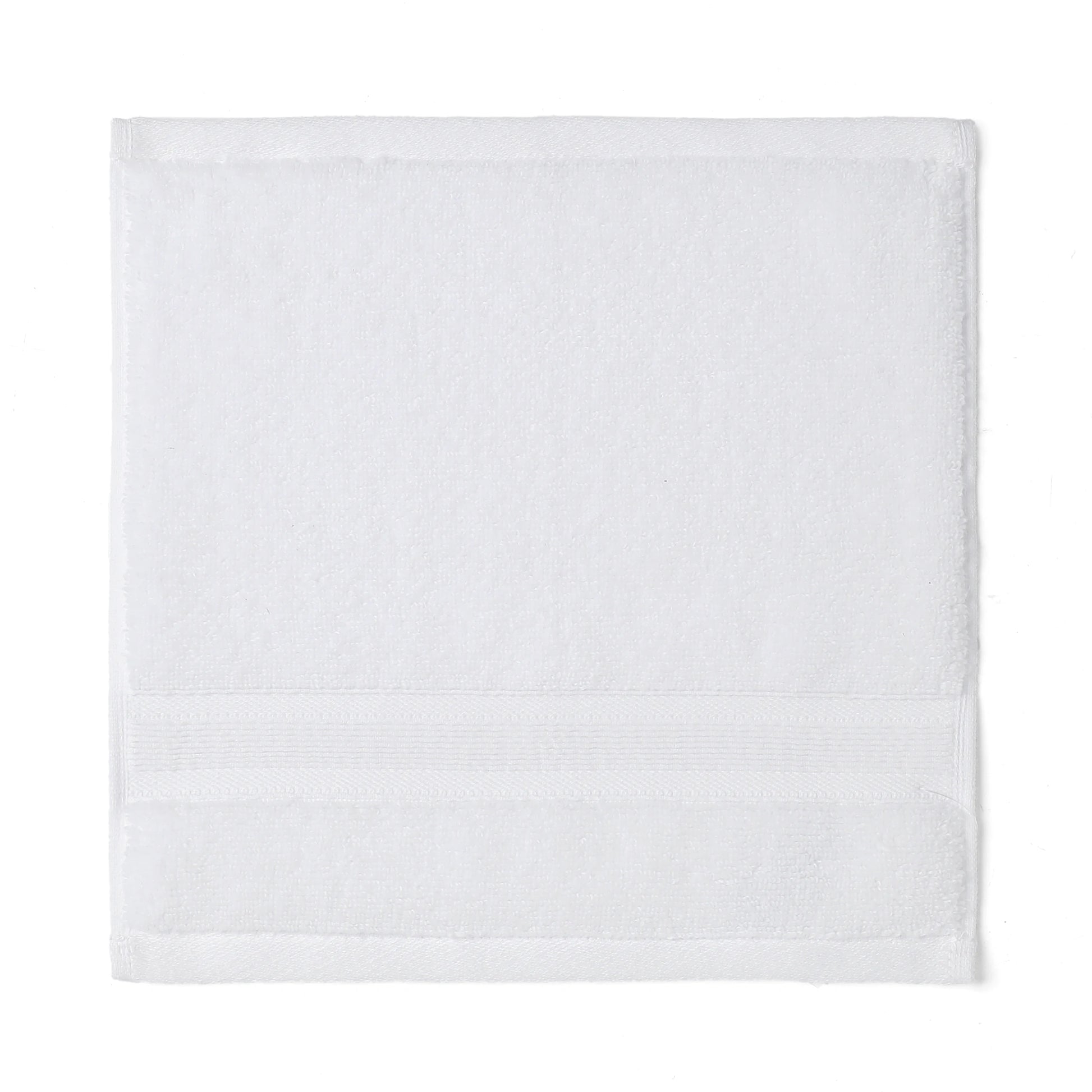 Pelushe Zero Twist 100% Cotton Face Towel Optical White / Face Towel (30cm x 30cm)
