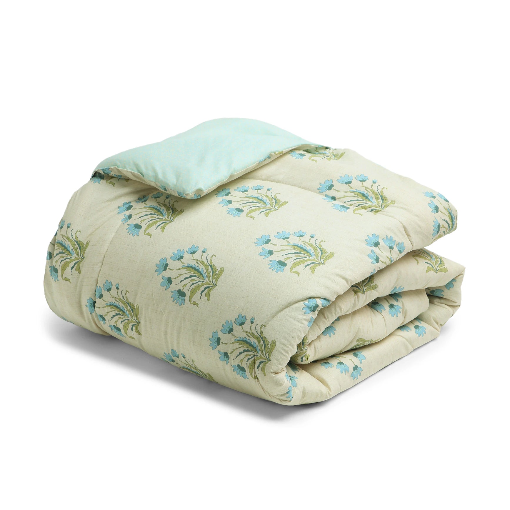 Chippa Lane 100% 240GSM Cotton Comforter Indian Sage / Double